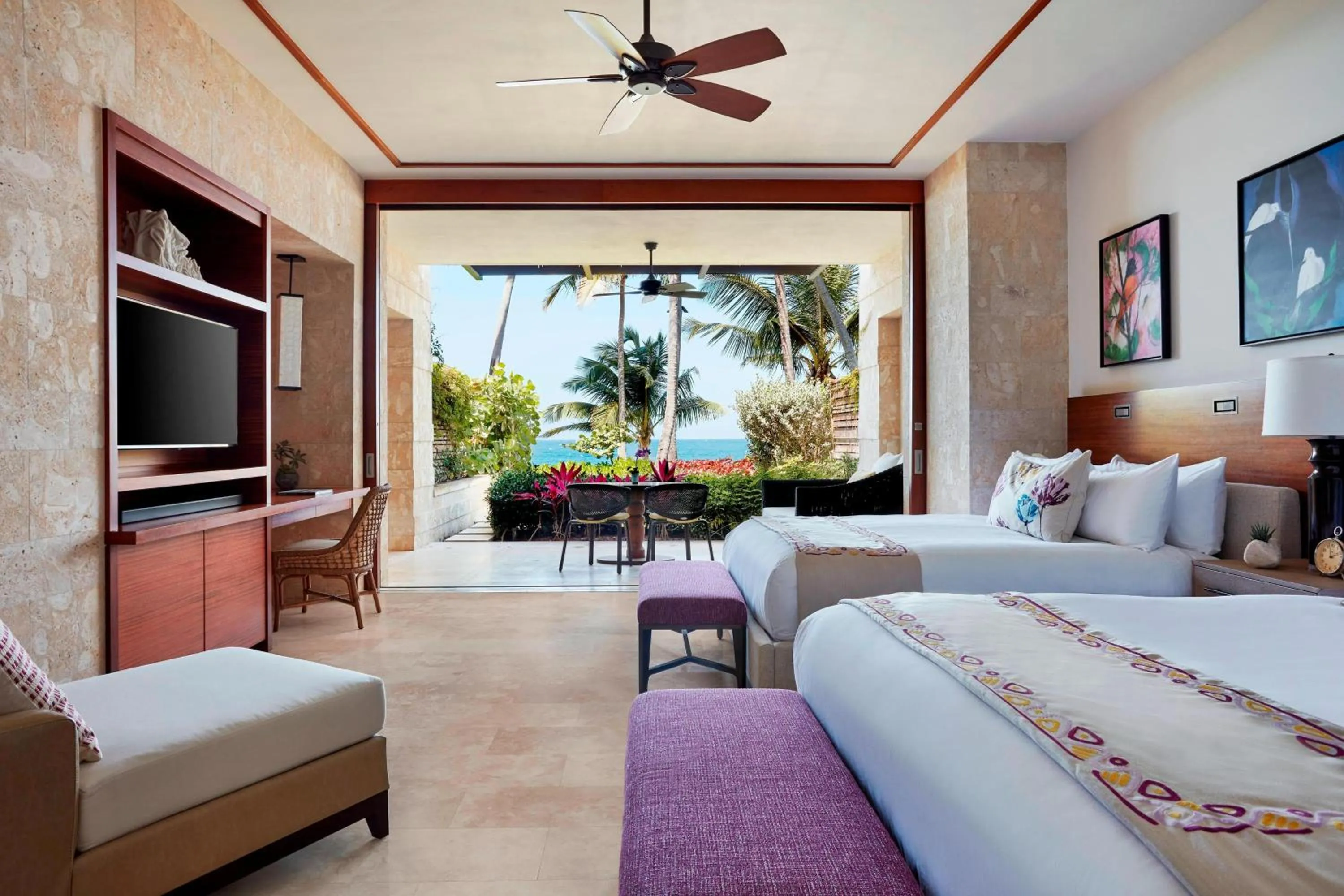 Bedroom, Bed in Dorado Beach, a Ritz-Carlton Reserve