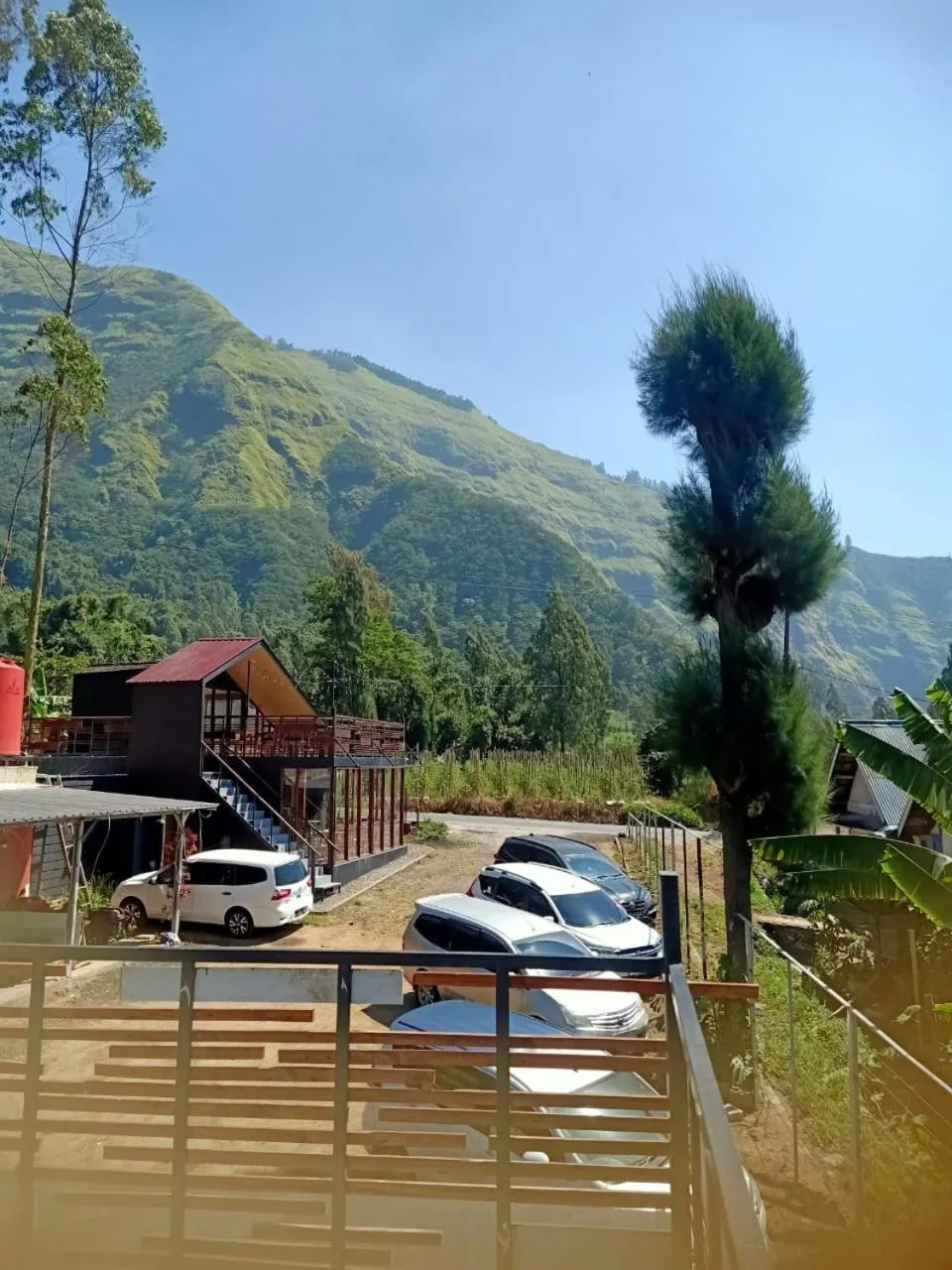 Mountain view in Istana Bromo Resort