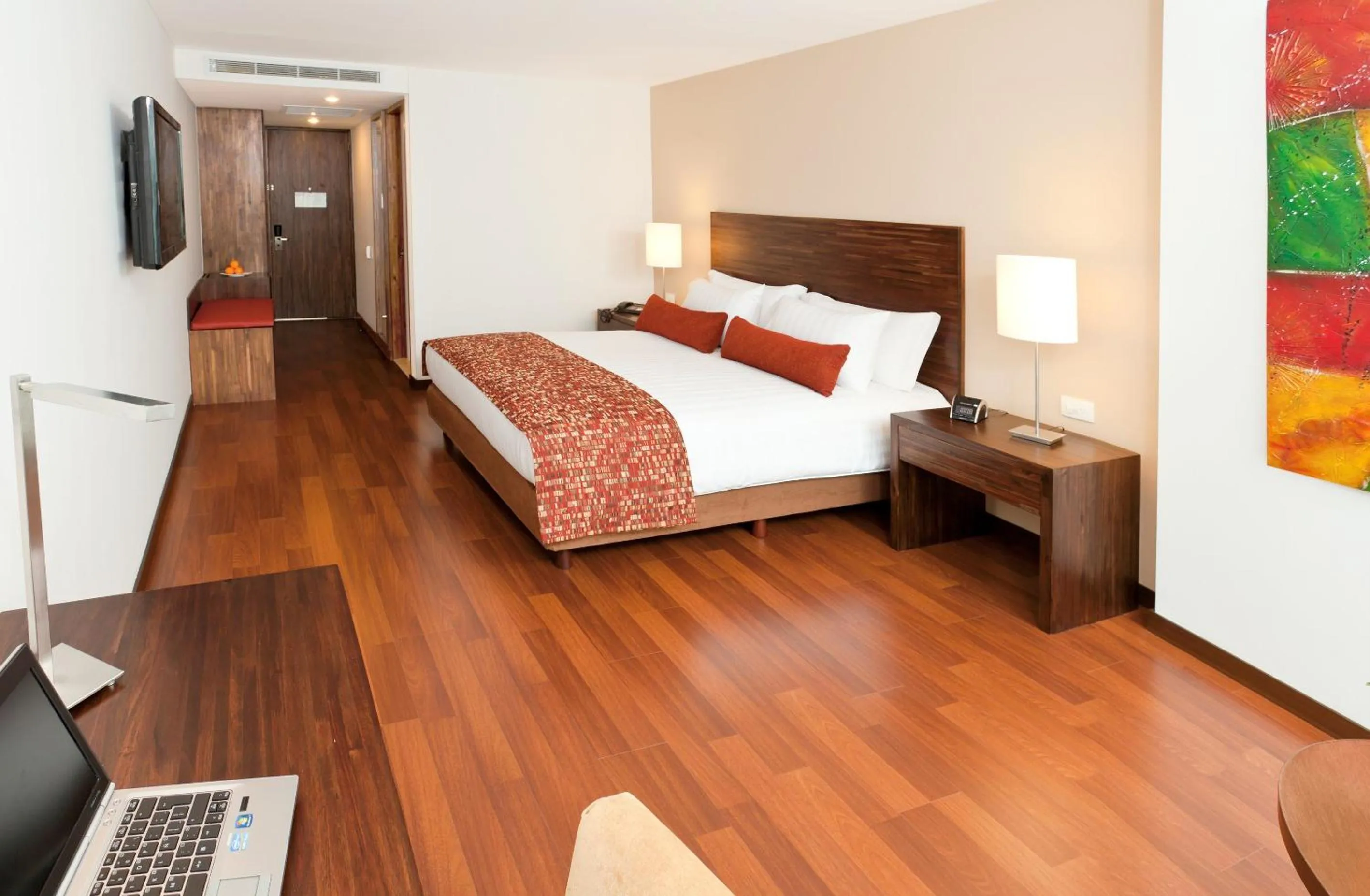 Photo of the whole room, Bed in Hotel Estelar Calle 100