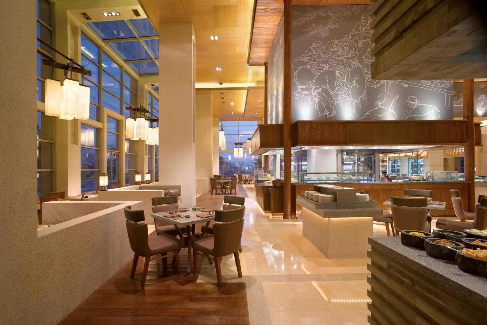 Restaurant/places to eat in Wyndham Grand Tianjin Jingjin City