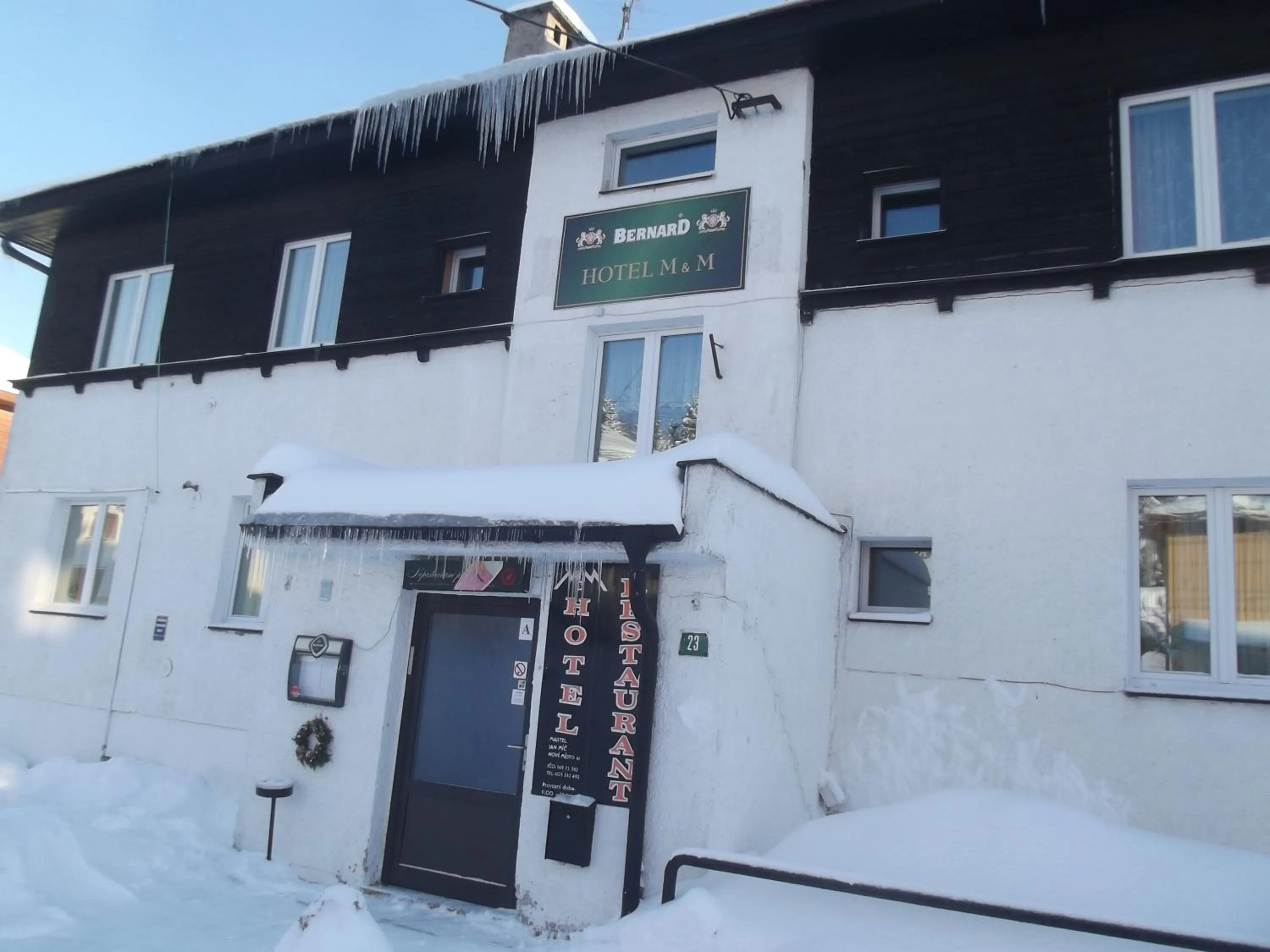 Facade/entrance in Hotel - penzion M&M