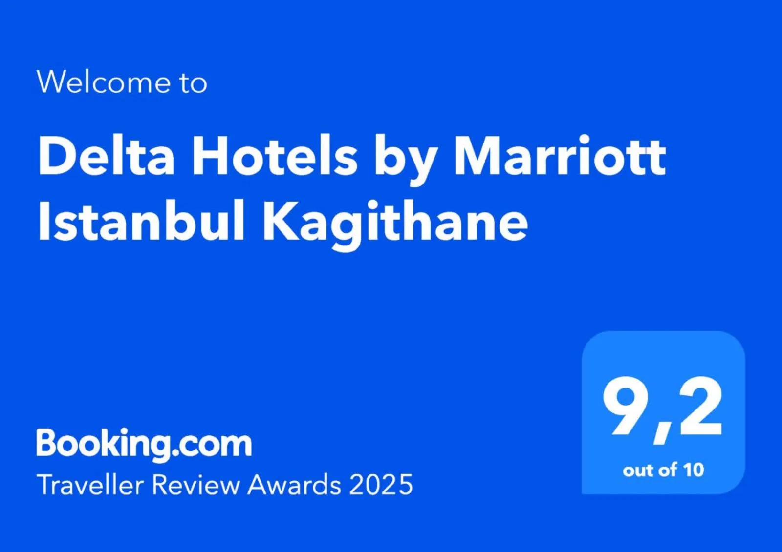 Logo/Certificate/Sign in Delta Hotels by Marriott Istanbul Vadi