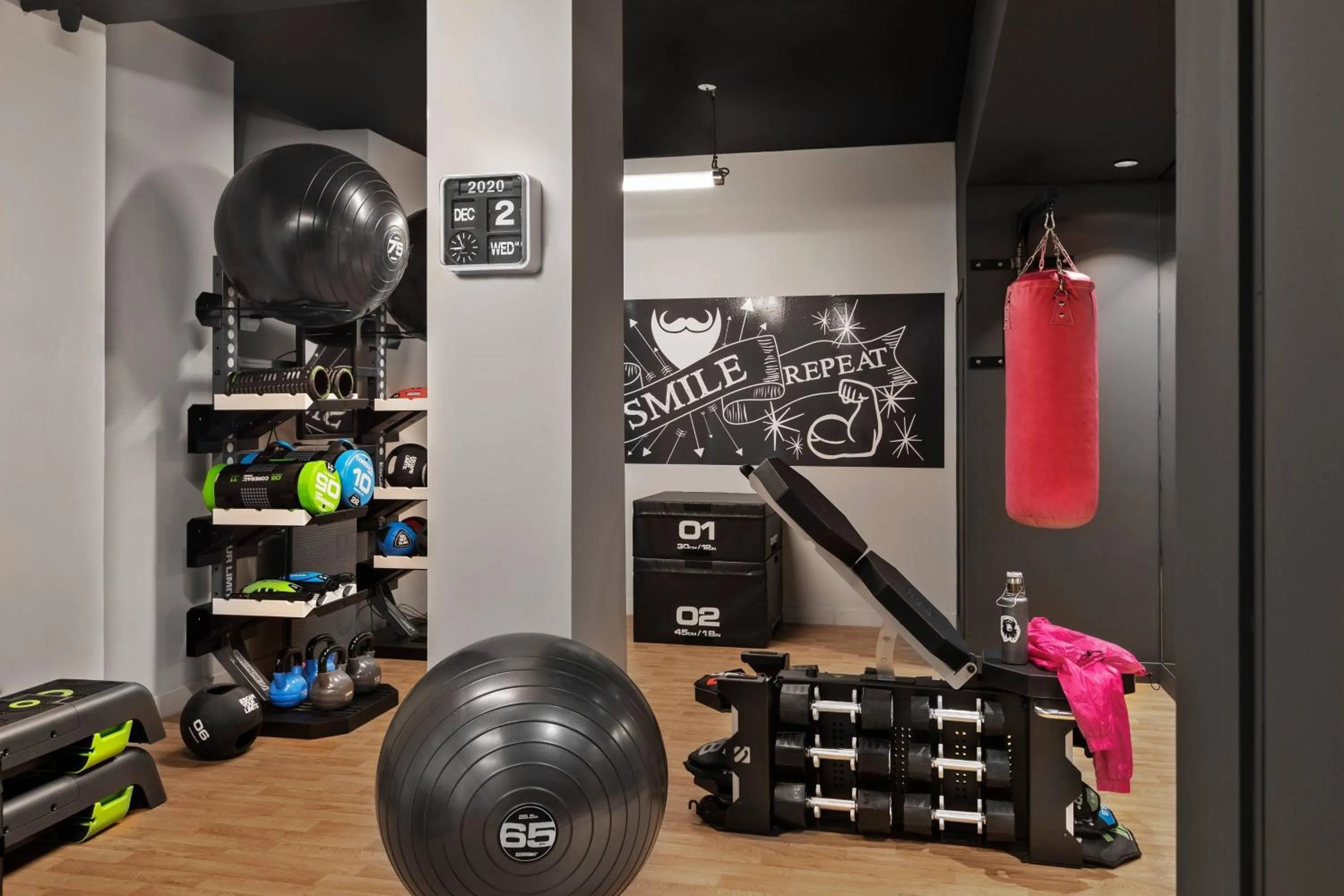 Fitness centre/facilities in Moxy Lille City