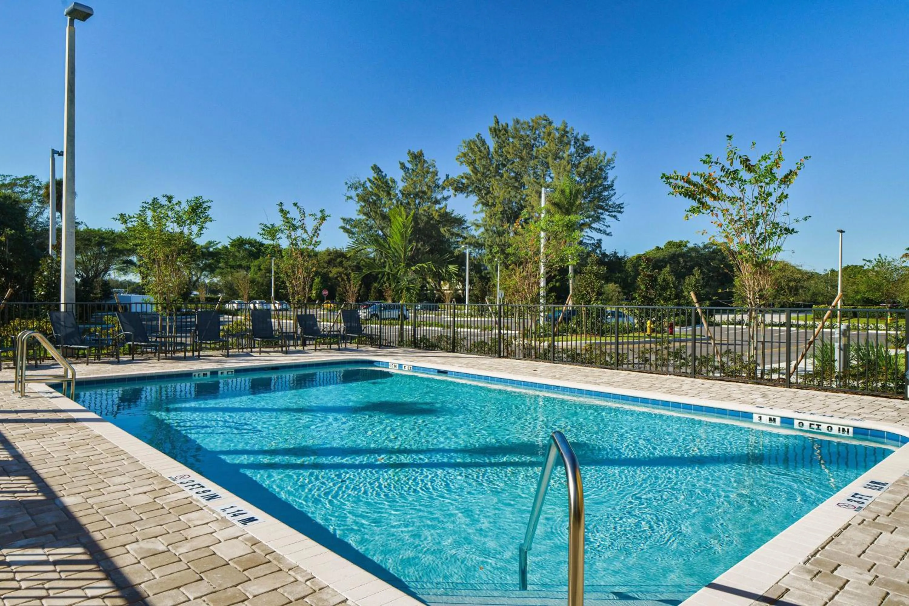 Swimming pool in Fairfield by Marriott Inn & Suites Deerfield Beach Boca Raton