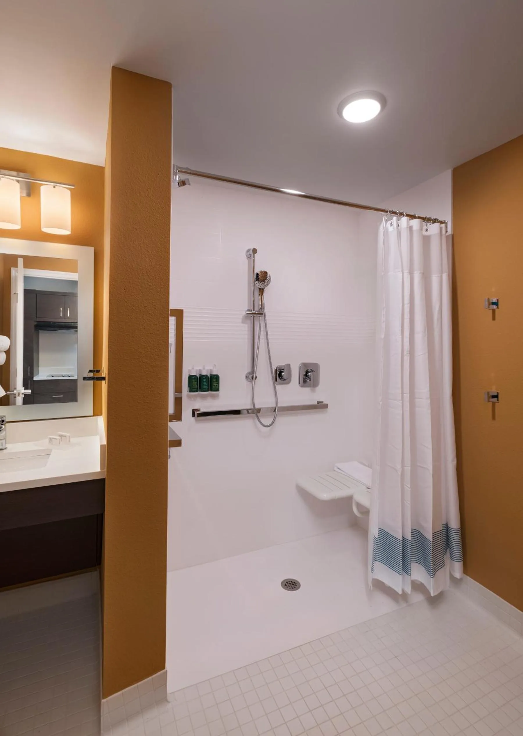 Shower in TownePlace Suites by Marriott Naples