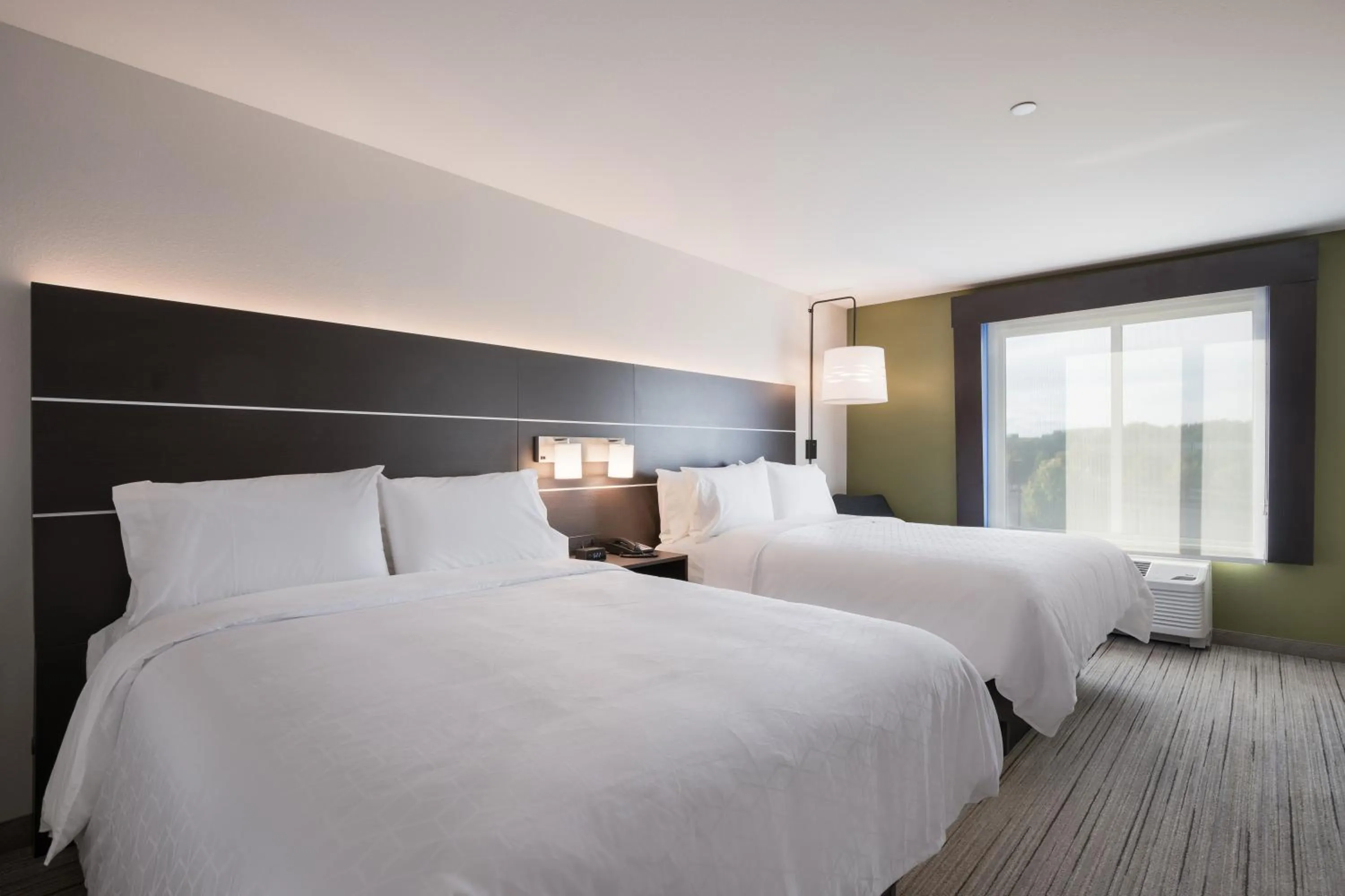 Photo of the whole room, Bed in Holiday Inn Express & Suites Chicago - Hoffman Estates by IHG