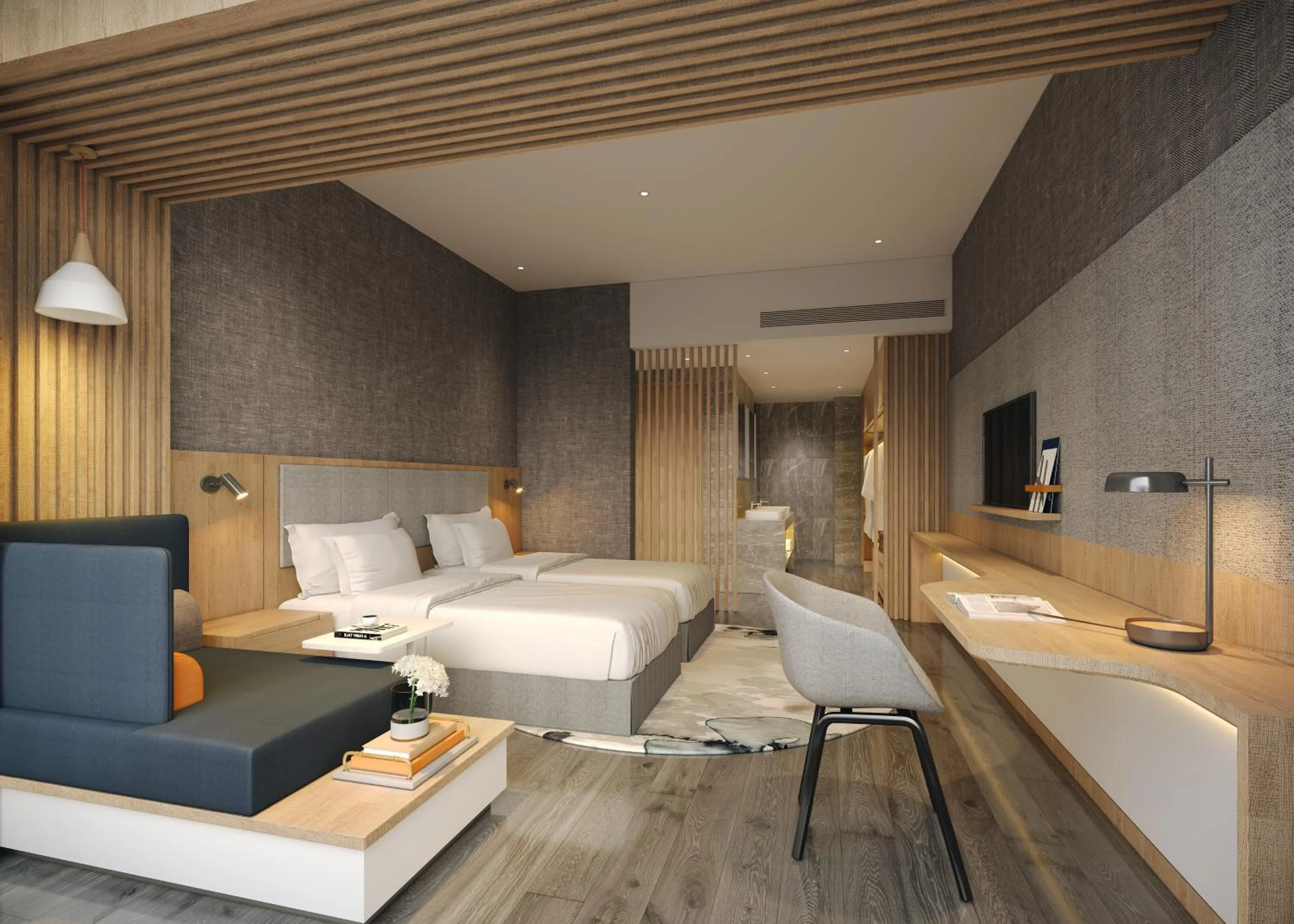 Bed in Holiday Inn Express Liaocheng Chiping by IHG