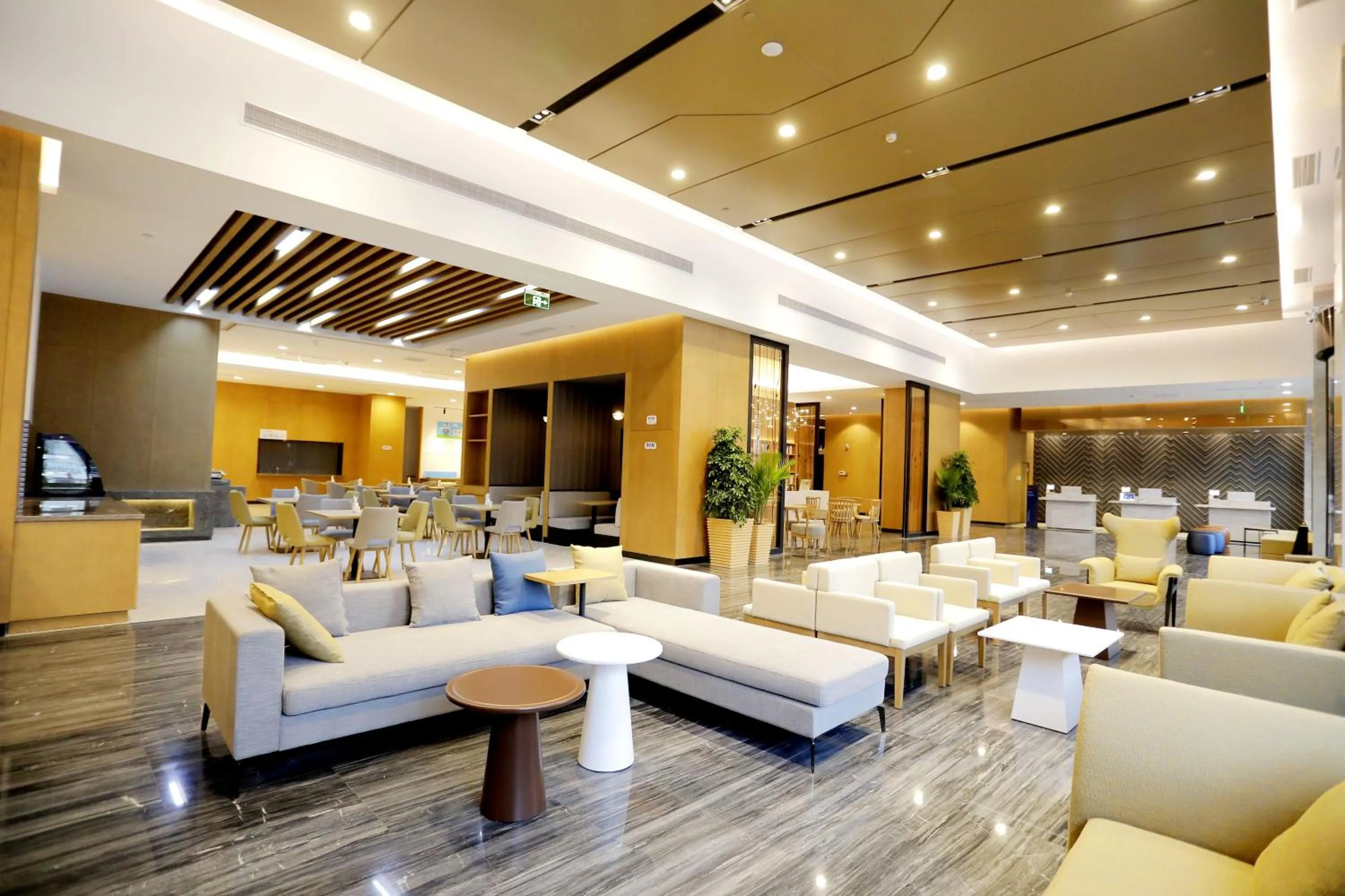 Lobby or reception in Holiday Inn Express Liaocheng Chiping by IHG