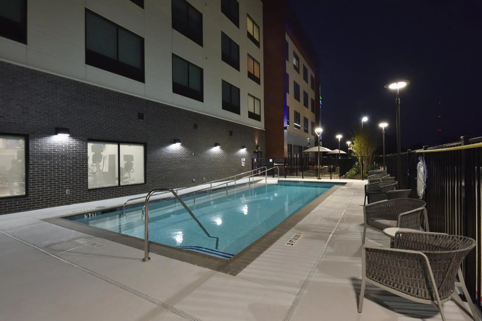 Swimming pool in Holiday Inn Express & Suites Spring - Woodlands Area by IHG