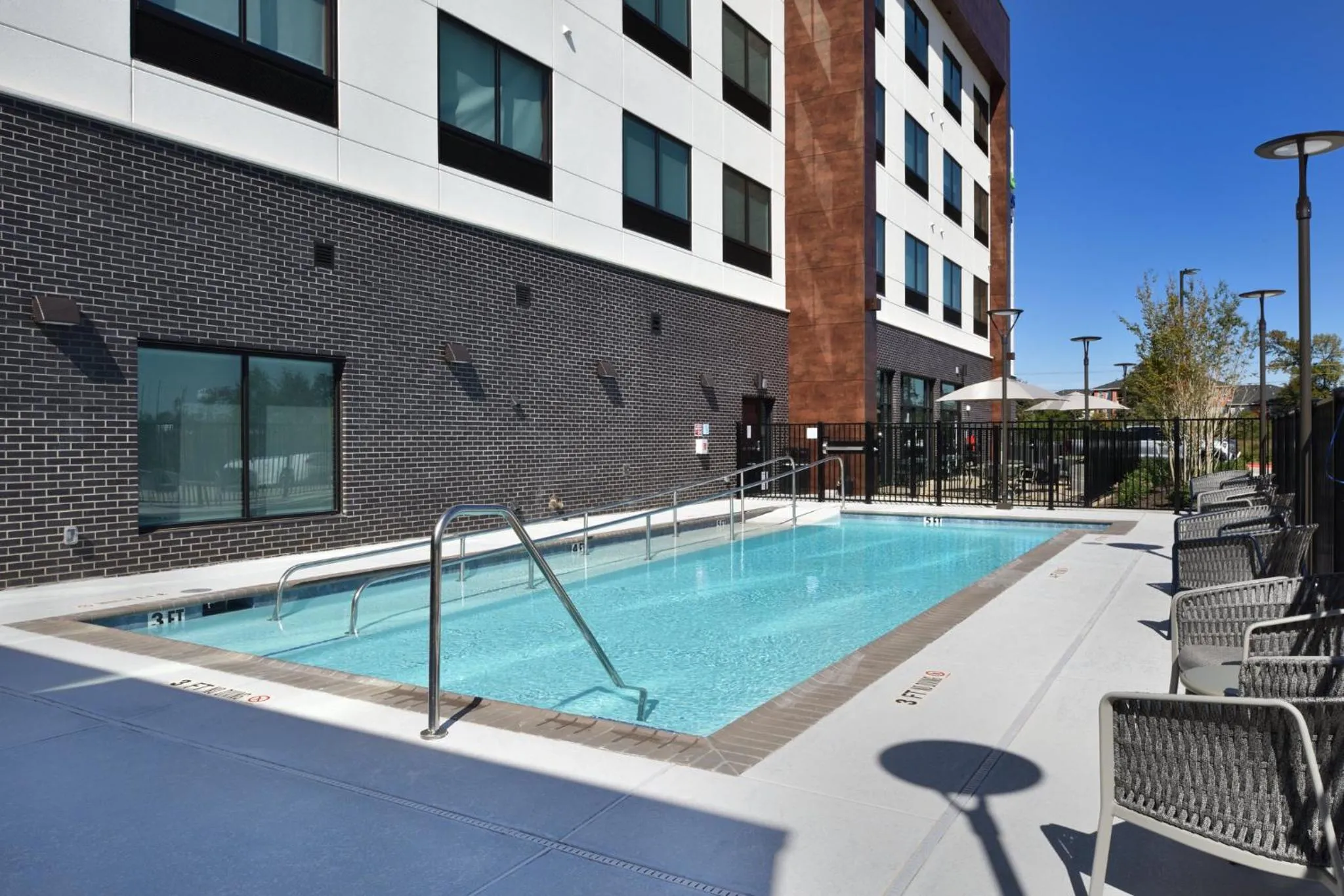 Swimming pool in Holiday Inn Express & Suites Spring - Woodlands Area by IHG