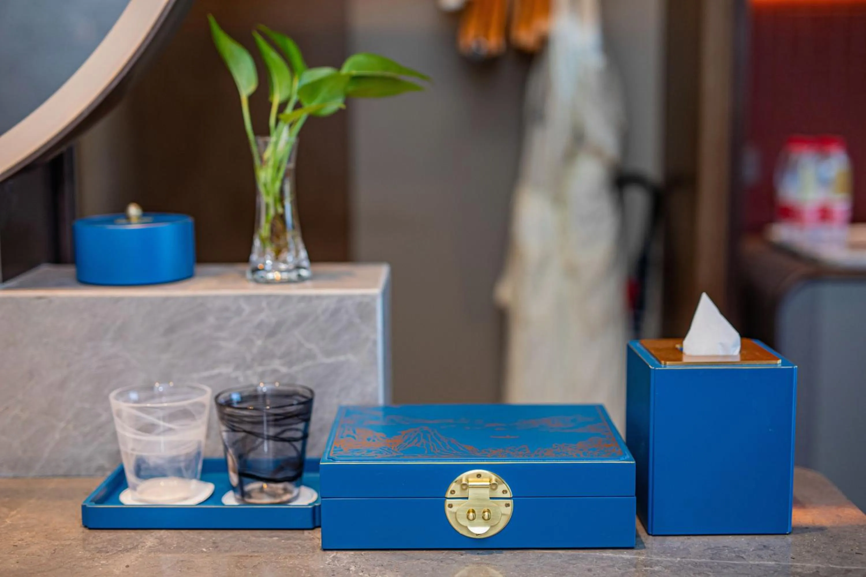 Decorative detail in HUALUXE Nanjing Yangtze River