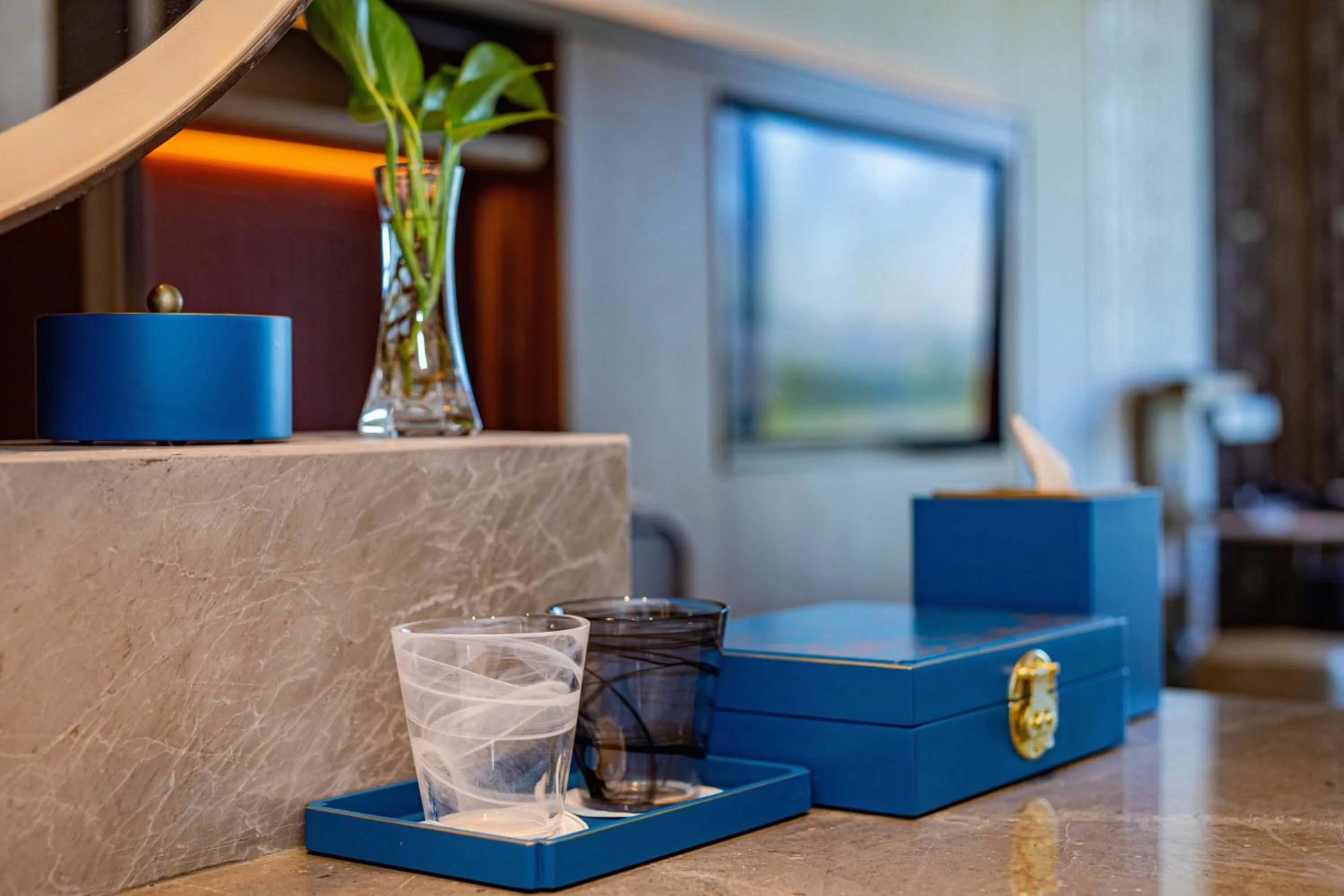 Decorative detail in HUALUXE Nanjing Yangtze River