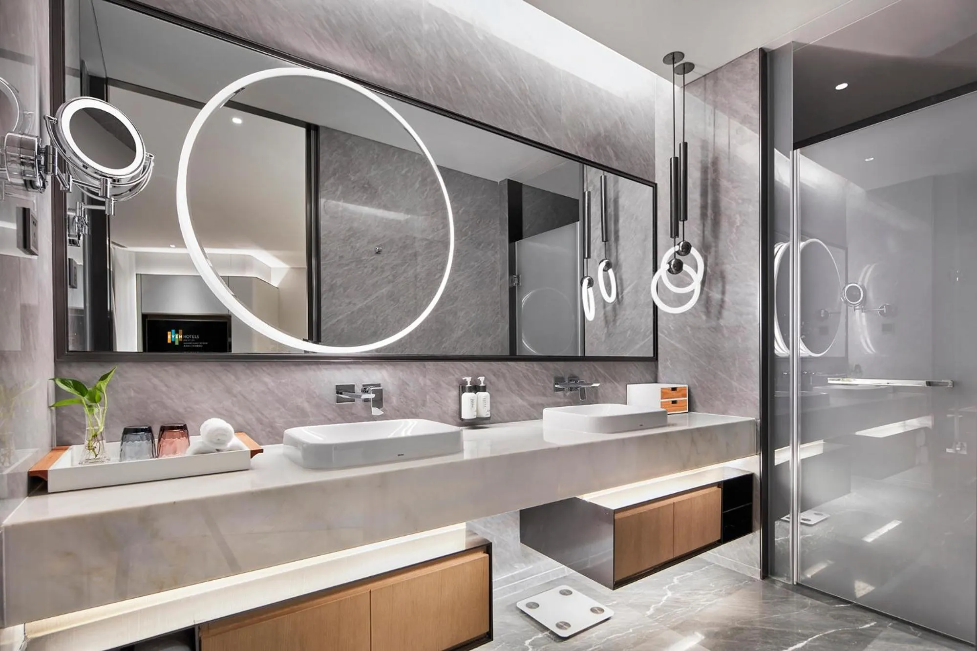 Shower in EVEN Hotel Nanjing Yangtze River by IHG