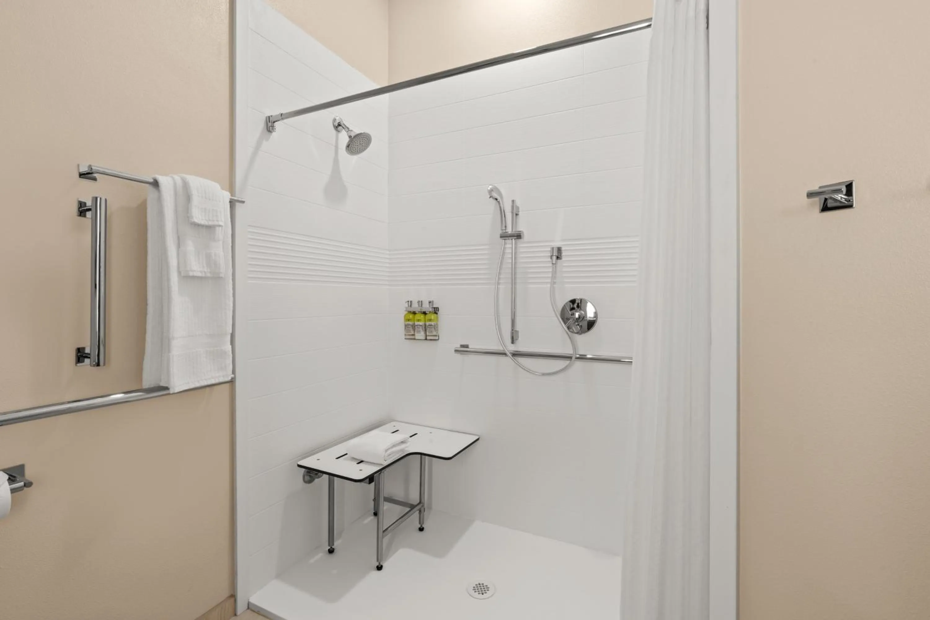 Bathroom in Candlewood Suites Sumner Puyallup Area by IHG