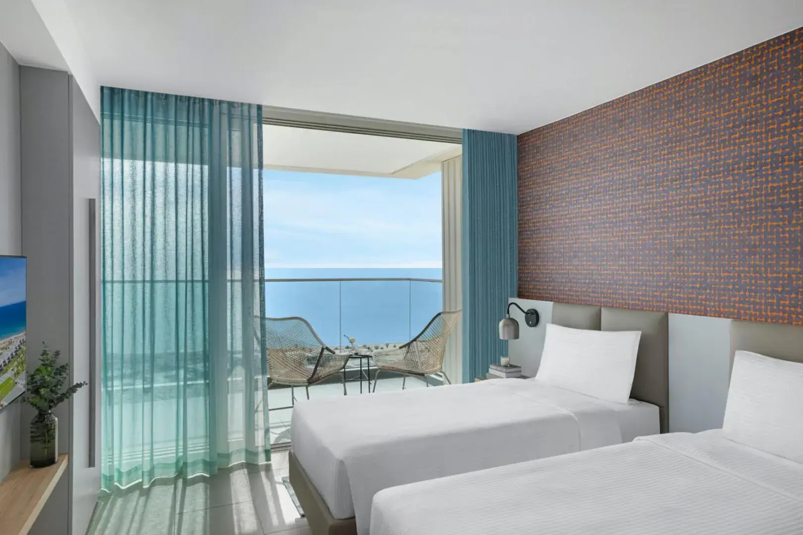 1 Bedroom Suite with Terrace Ocean View - Twin Bed in Alma Resort Cam Ranh 1 Bedroom Suite with Terrace Ocean View - Twin Bed in Alma Resort Cam Ranh
