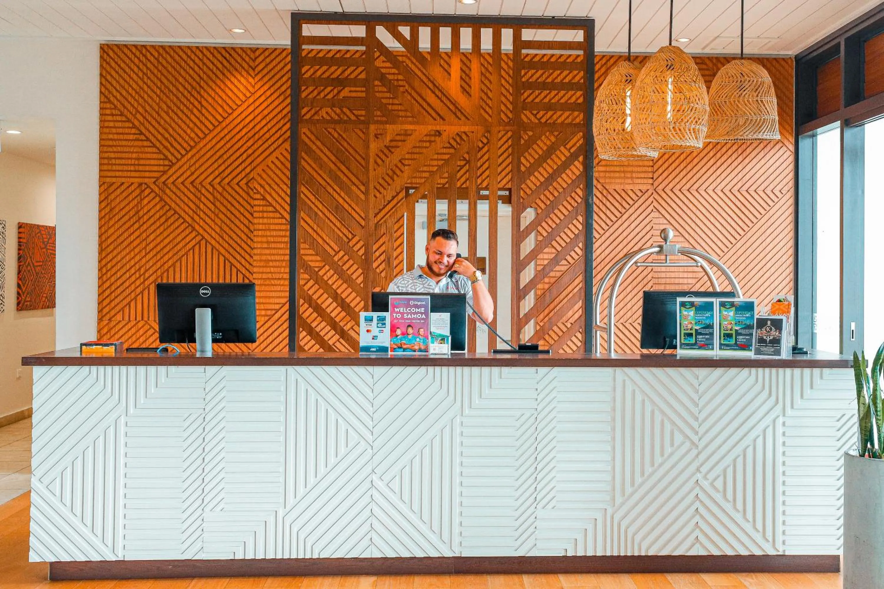 Lobby or reception in Lava Hotel