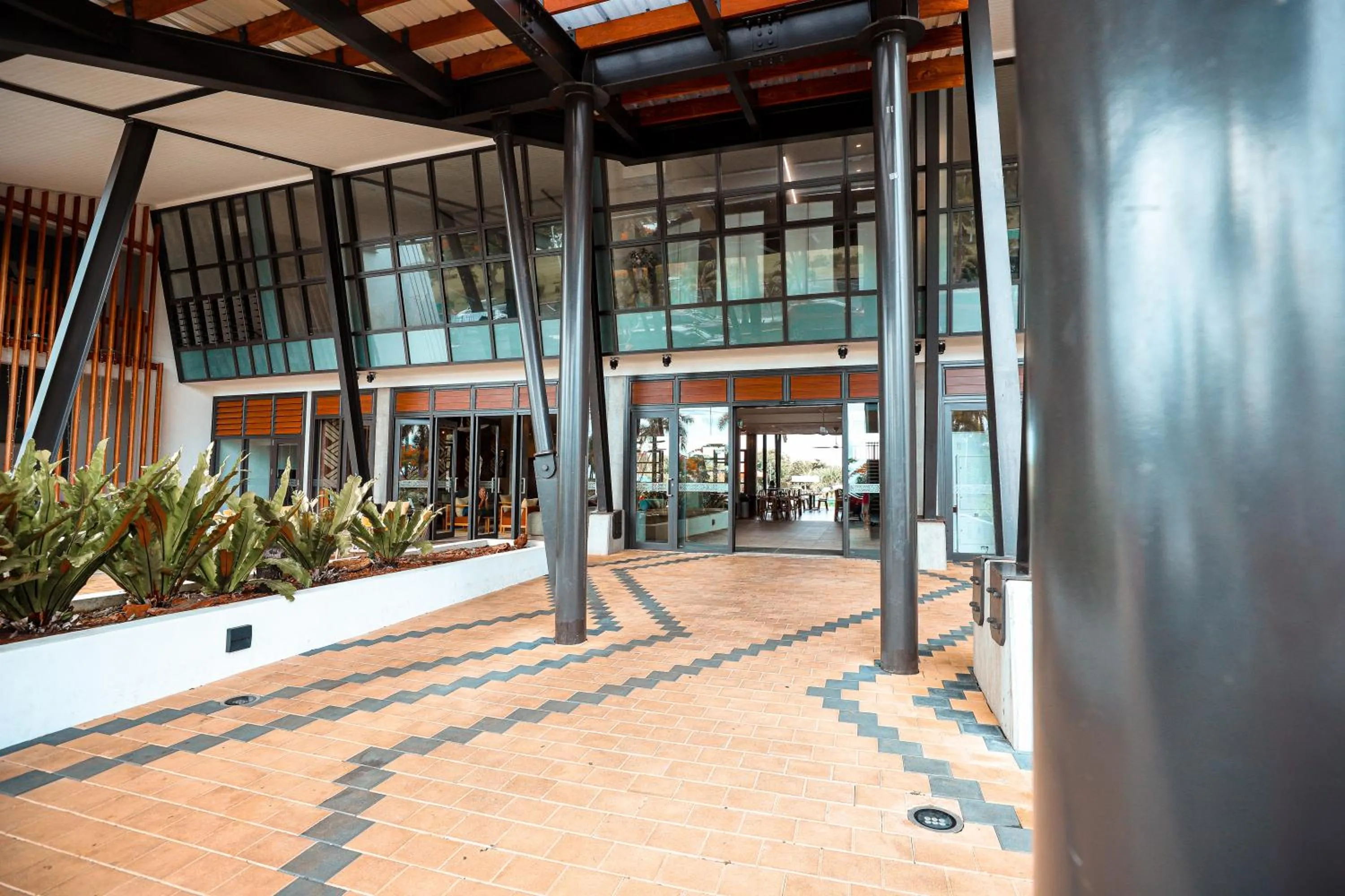 Facade/entrance in Lava Hotel