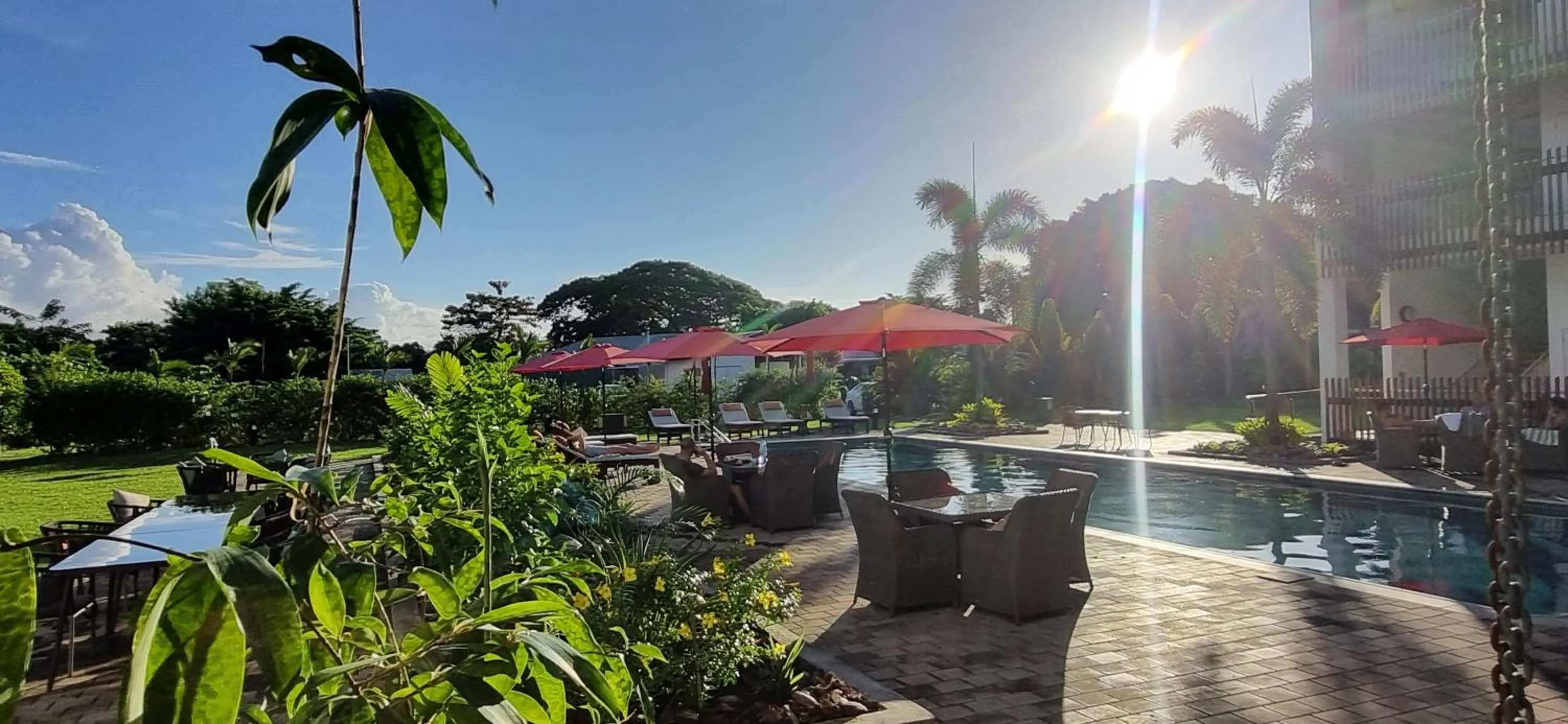 Swimming pool in Lava Hotel
