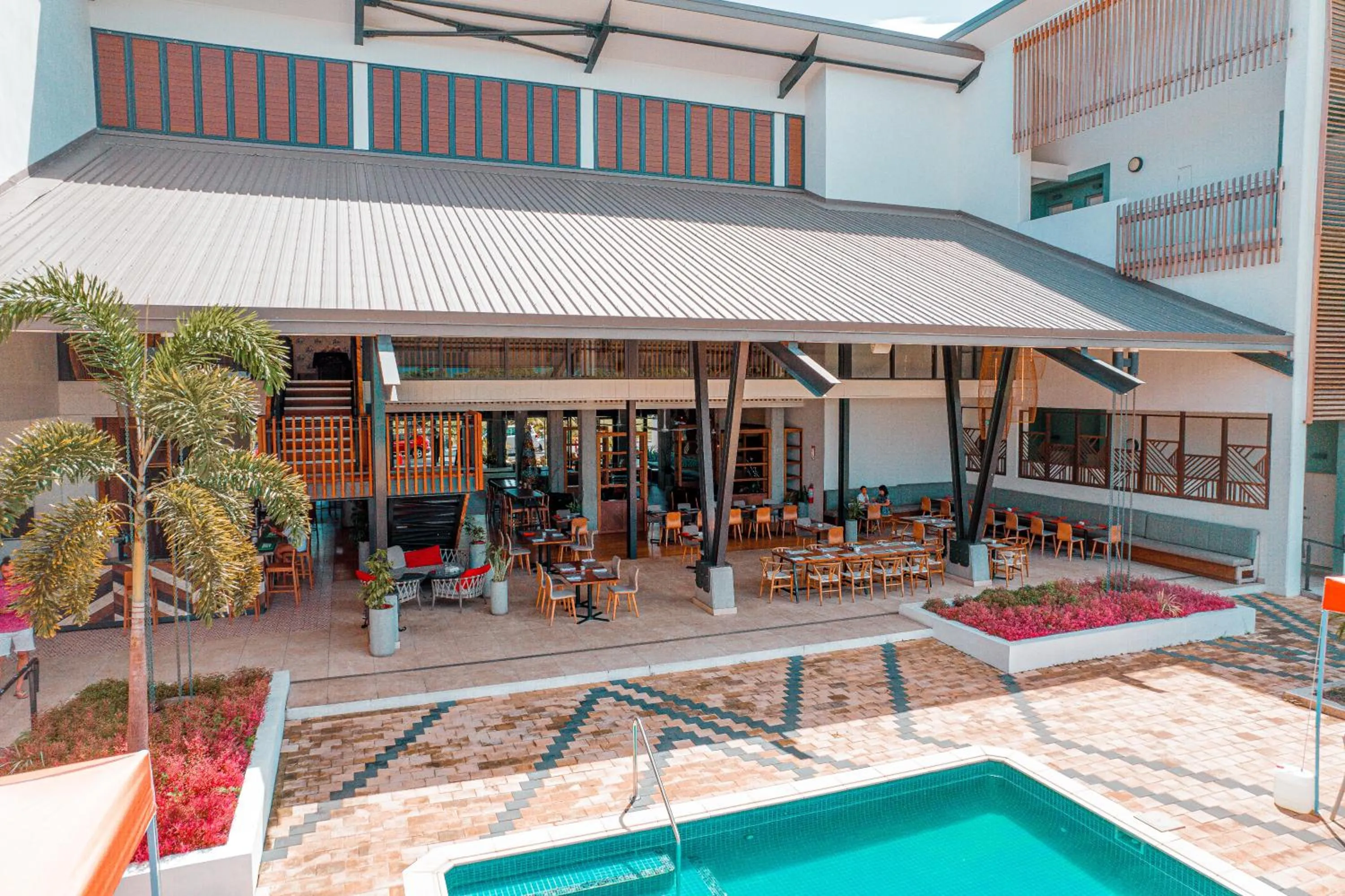 Property building in Lava Hotel