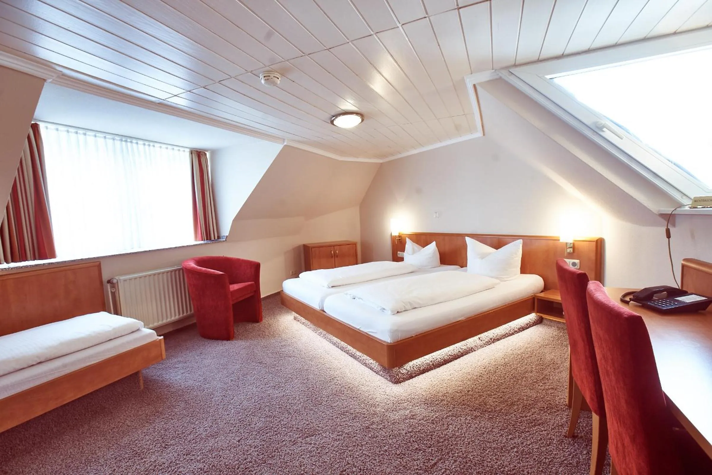 Bed in Das Landhotel am Trätzhof Fulda