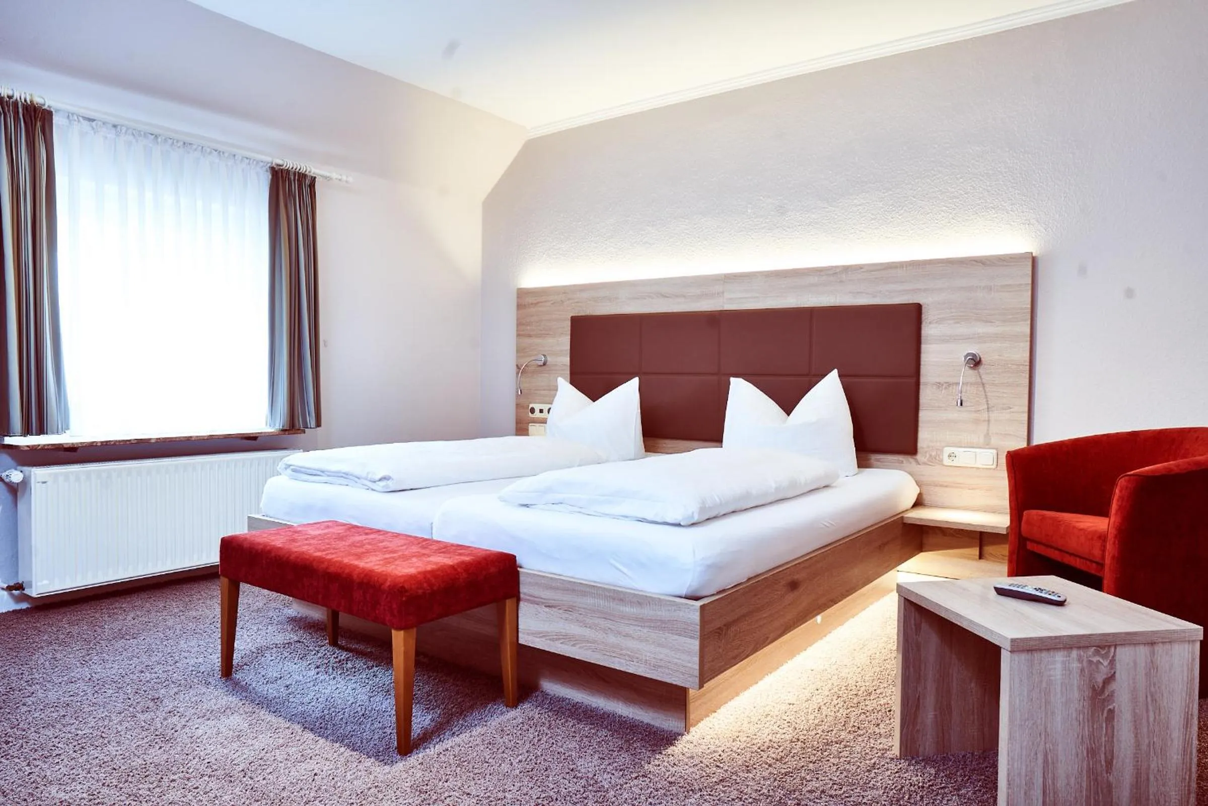 Bed in Das Landhotel am Trätzhof Fulda