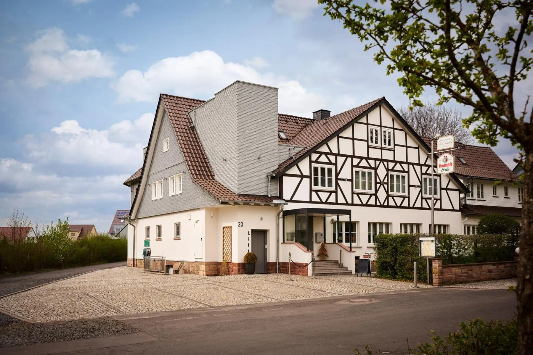 Property building in Das Landhotel am Trätzhof Fulda