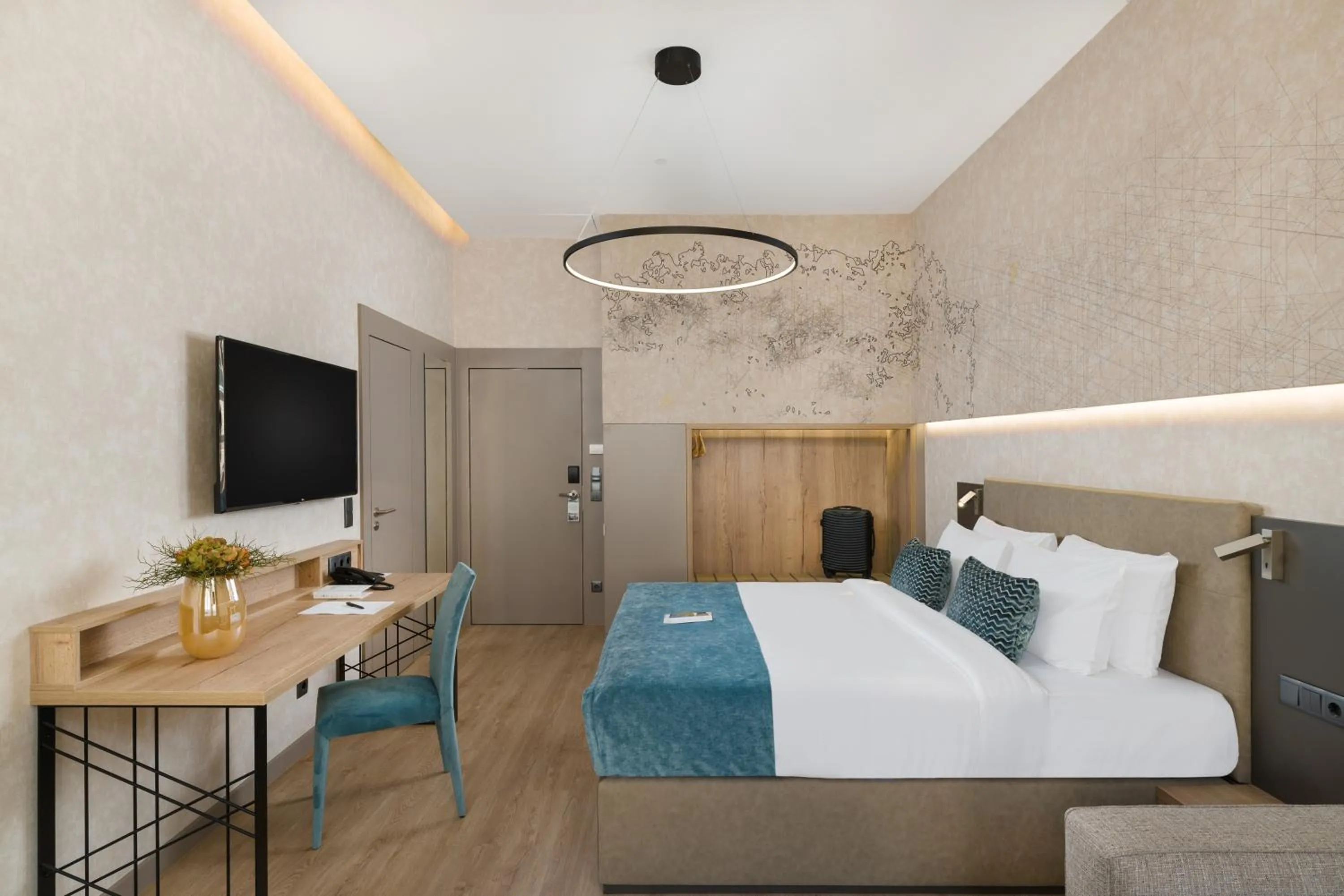 Bedroom, Bed in Hotel Vision Budapest by Continental Group