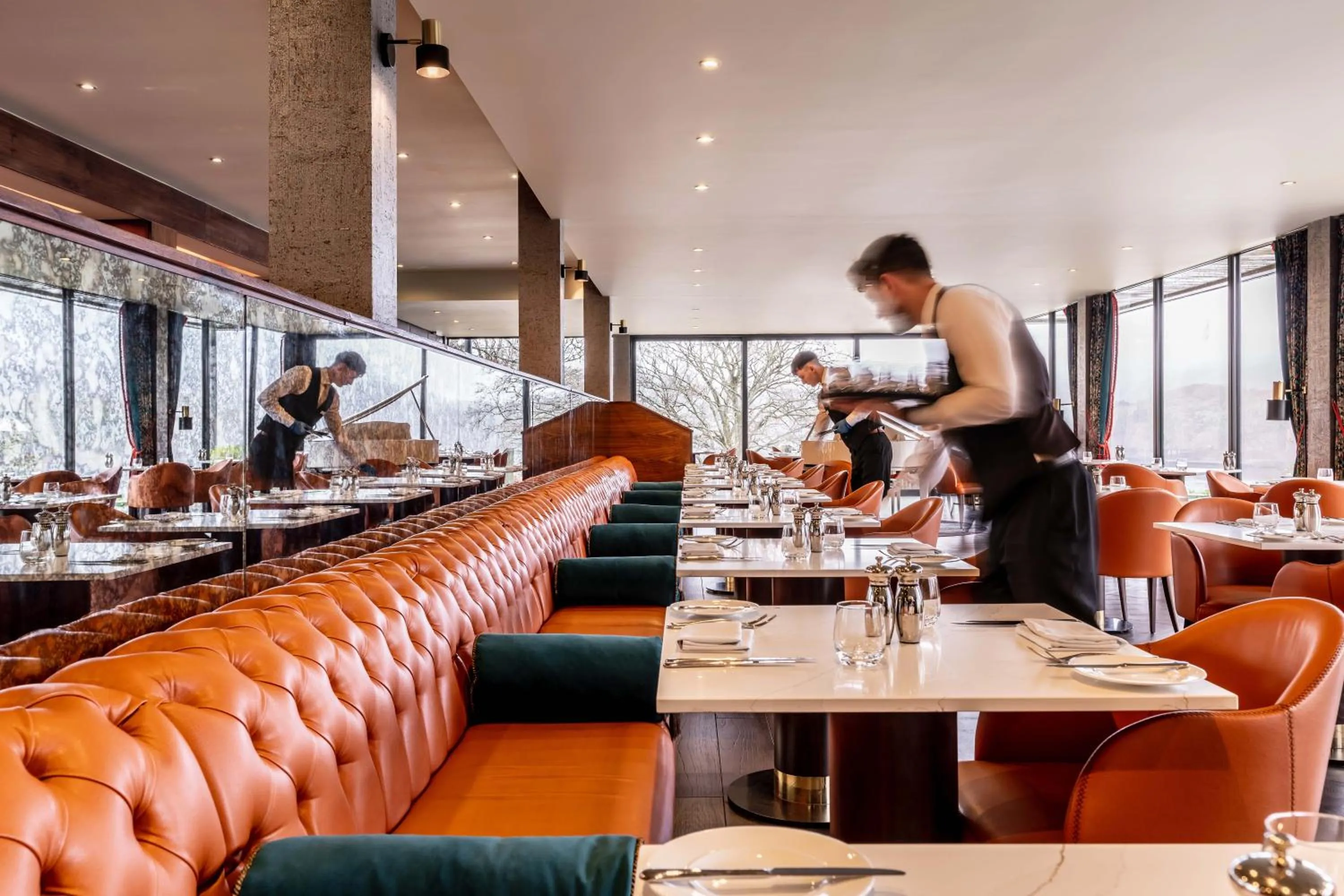 Restaurant/places to eat in Fonab Castle Hotel