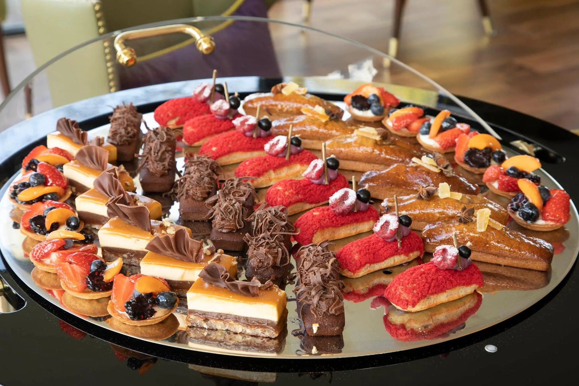 Food close-up in Fonab Castle Hotel