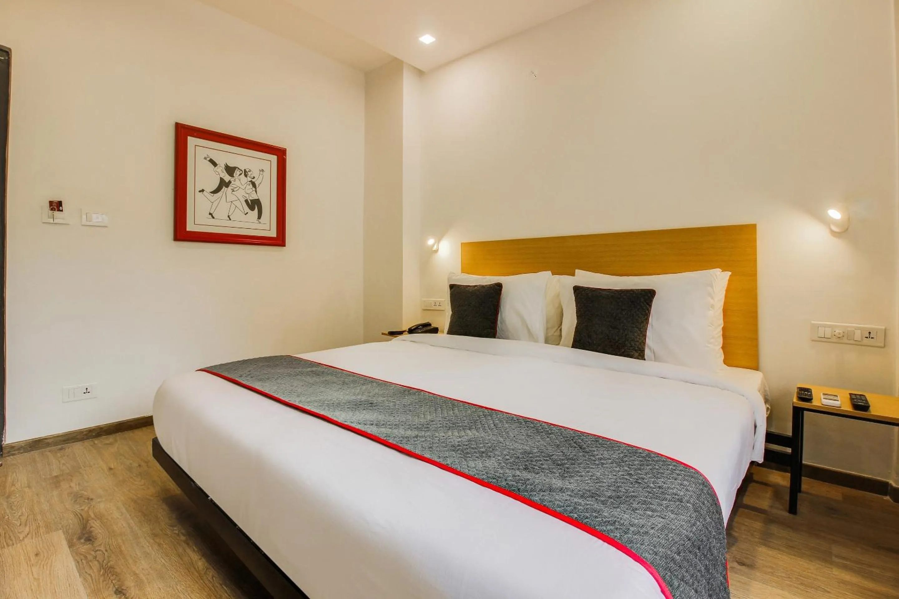 Bedroom, Bed in Super Townhouse 359 Begumpet Near Hyderabad Central