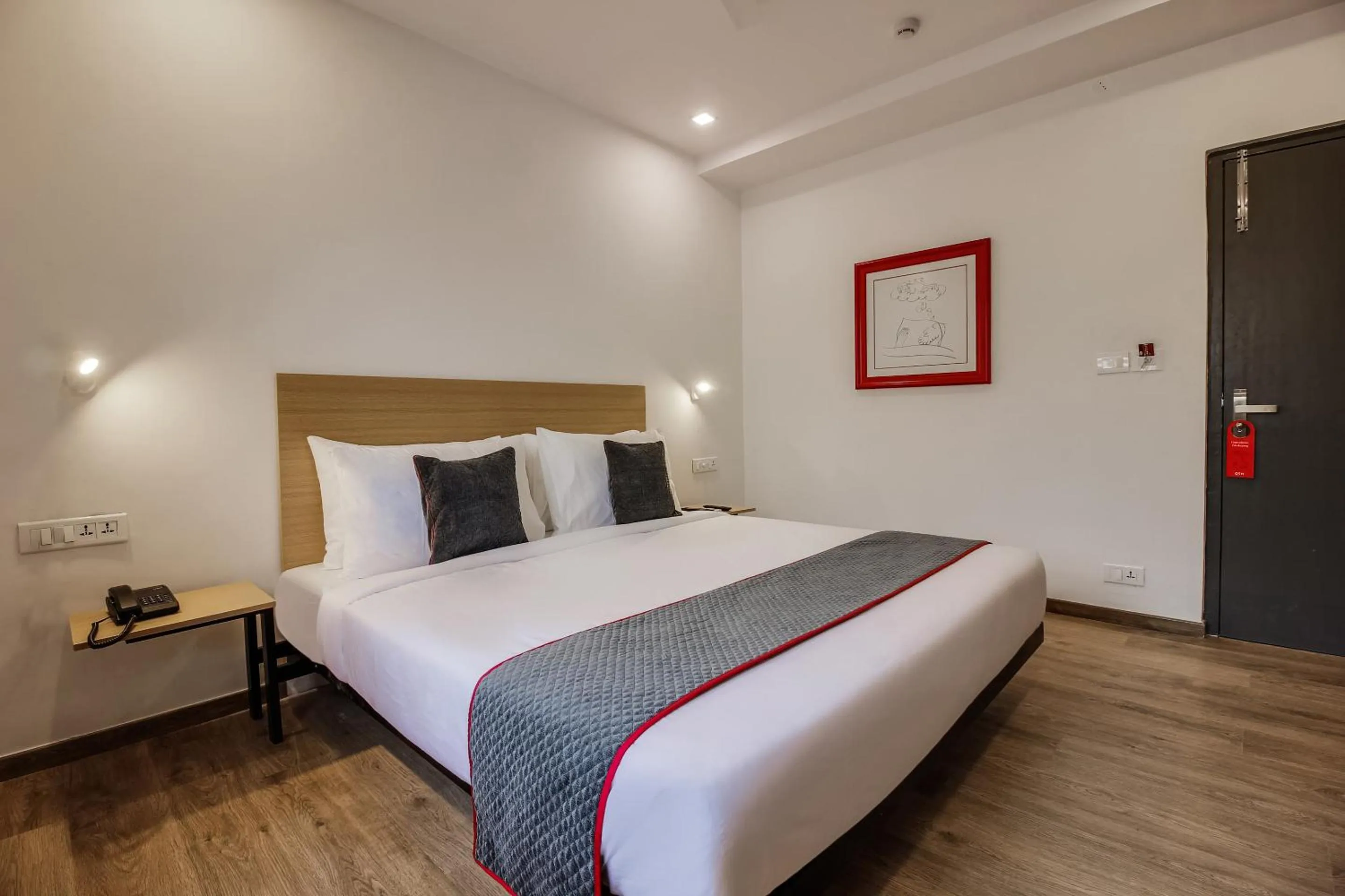 Bedroom, Bed in Super Townhouse 359 Begumpet Near Hyderabad Central