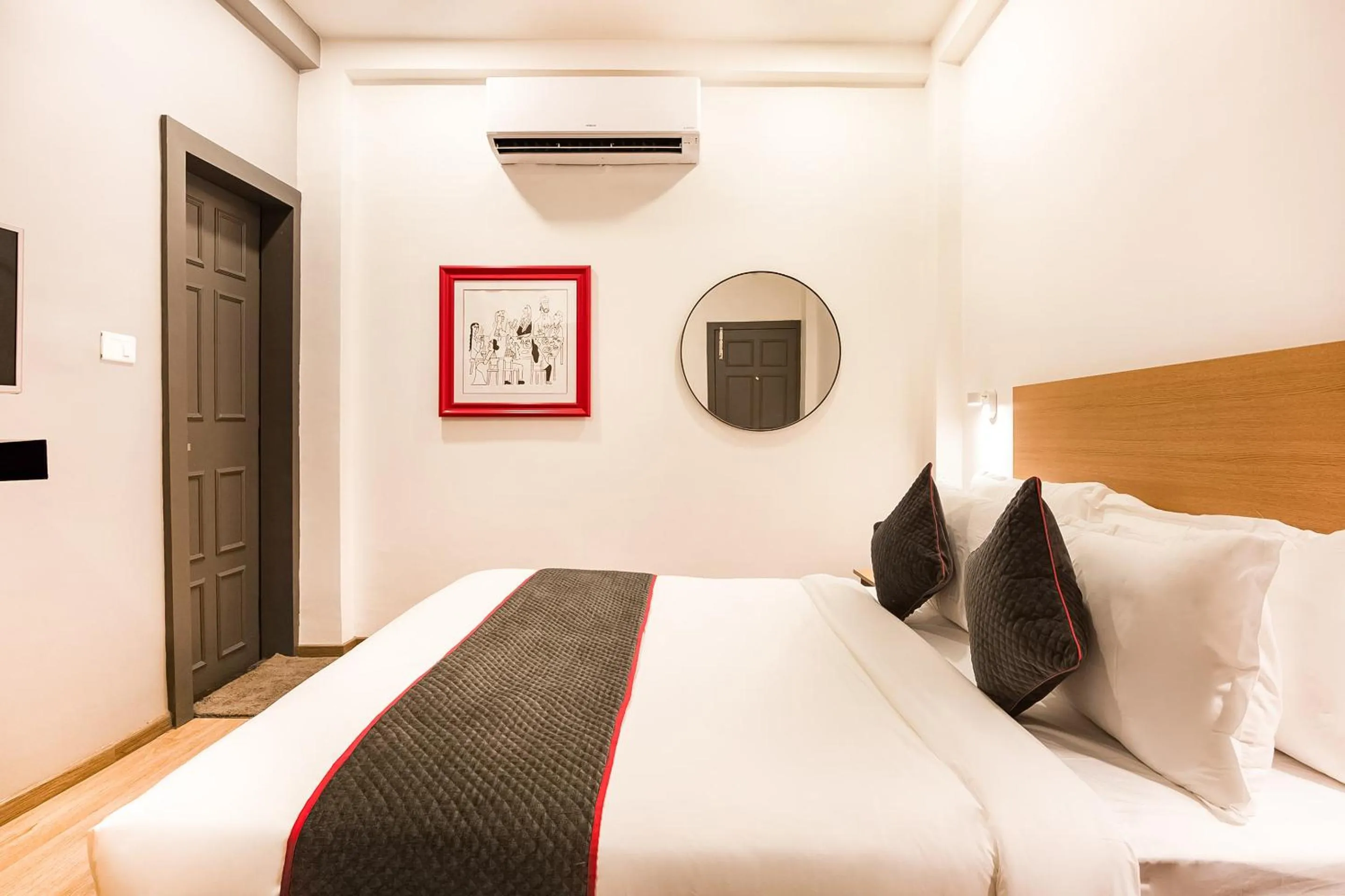 Bedroom, Bed in Townhouse Pipliyahana Square