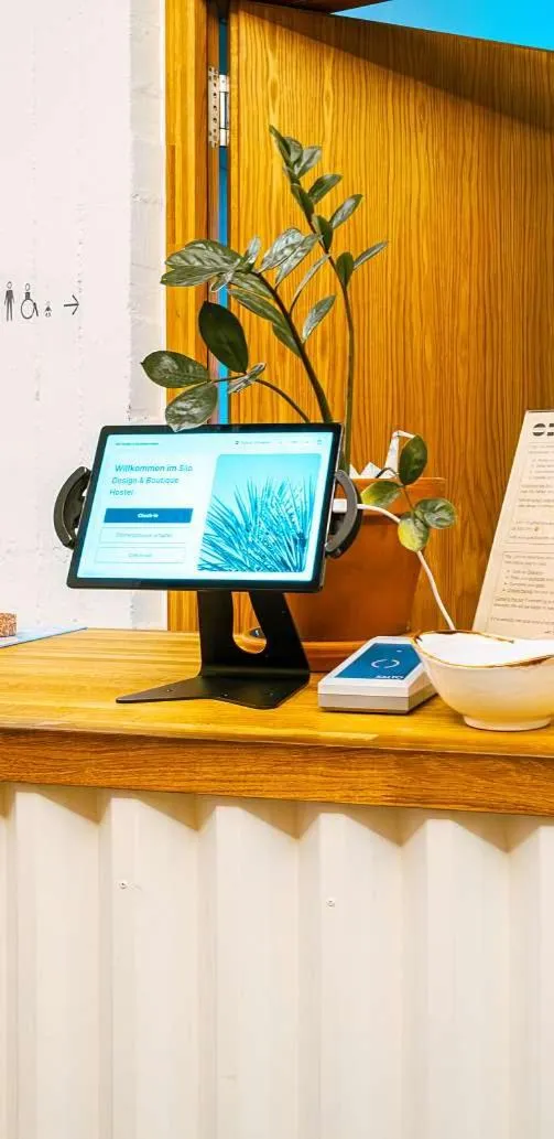 Lobby or reception in Silo Design & Boutique Hostel Basel