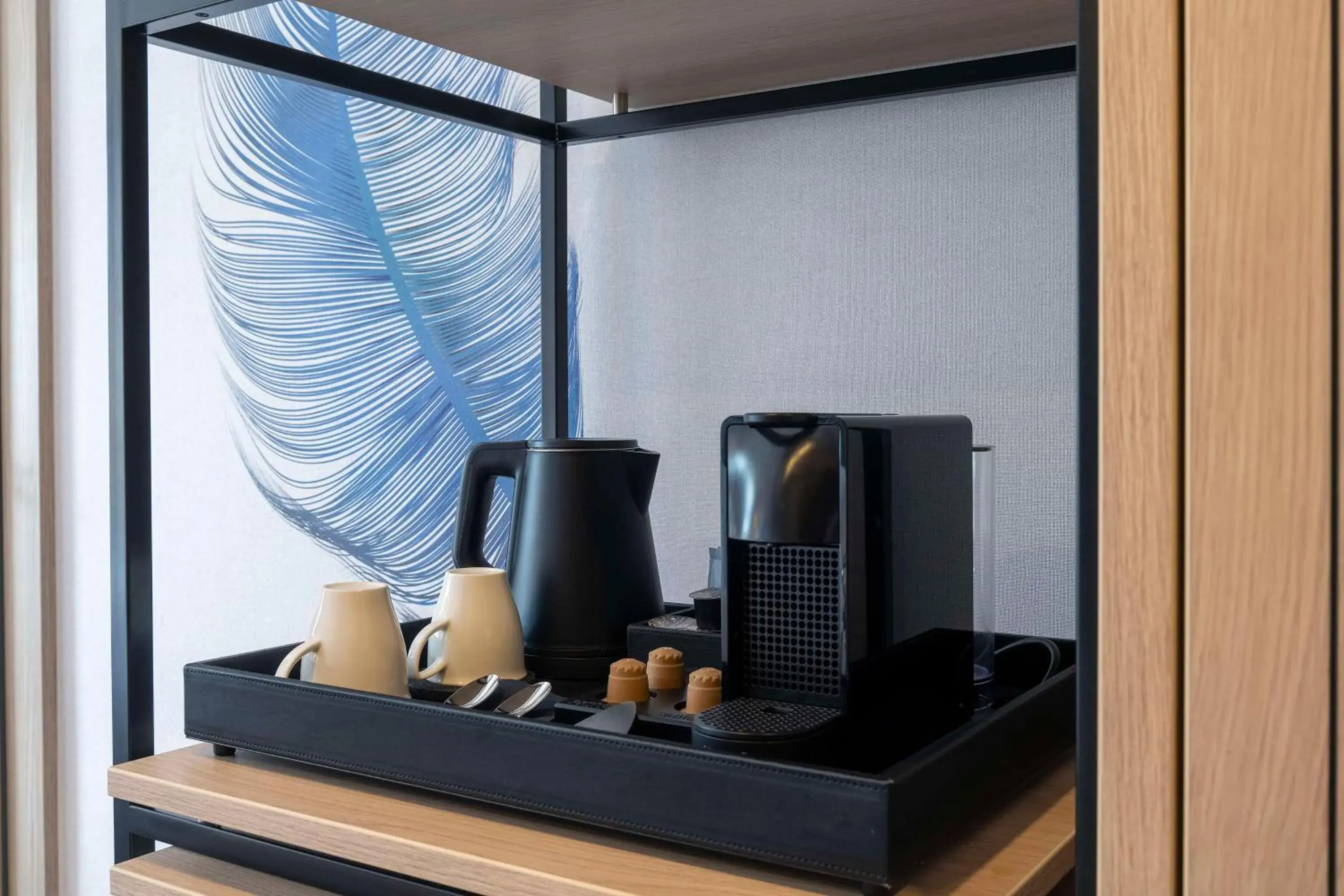 Twin Room with Park View in DoubleTree by Hilton Berlin Ku'damm Twin Room with Park View in DoubleTree by Hilton Berlin Ku'damm