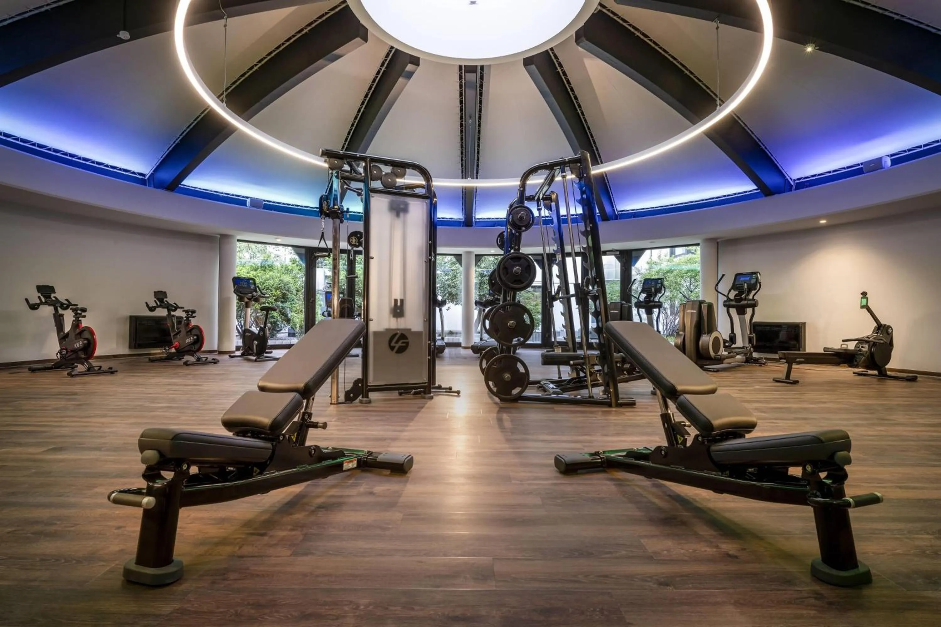 Fitness centre/facilities in DoubleTree by Hilton Berlin Ku'damm
