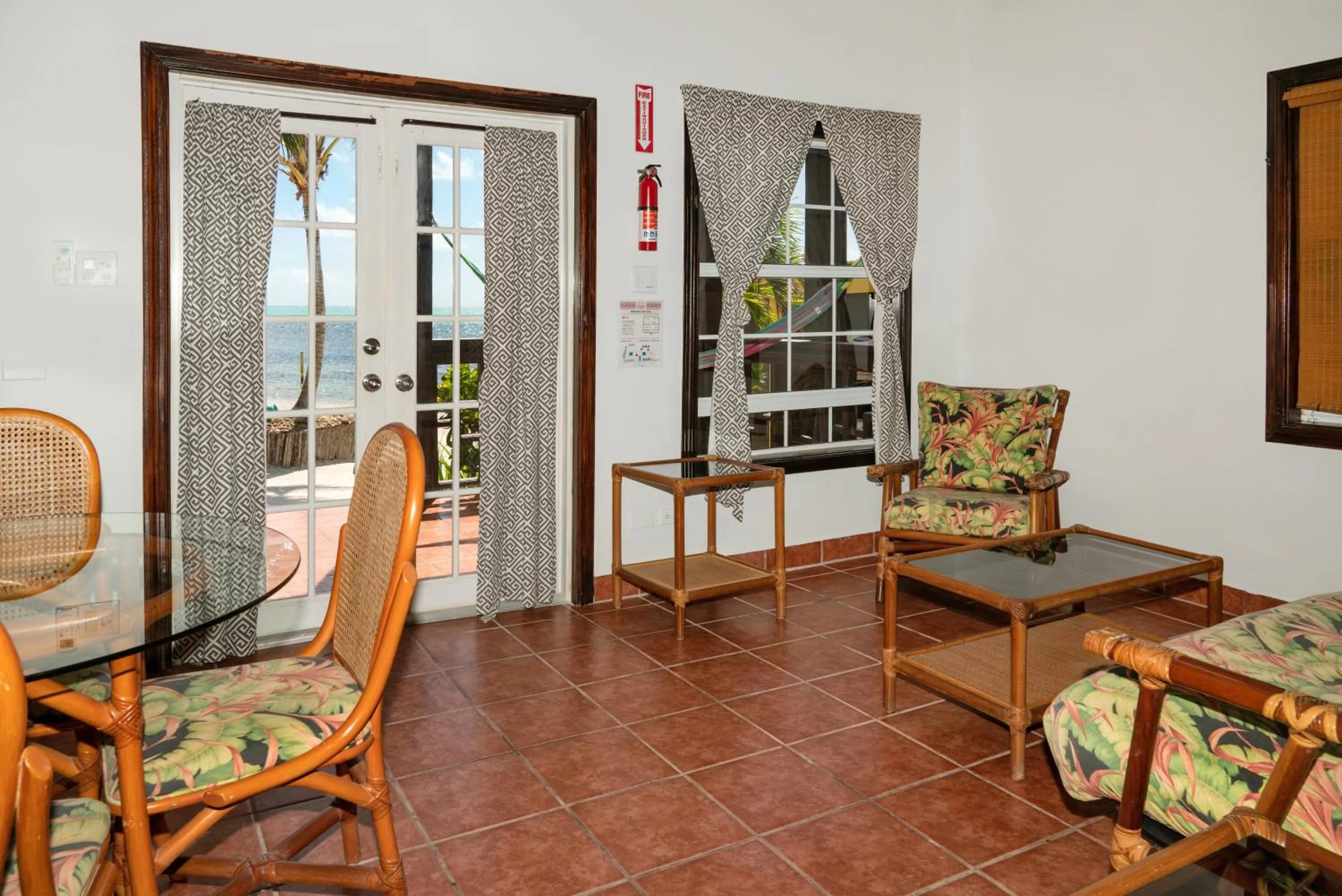 Living room in X'tan Ha- The Waterfront