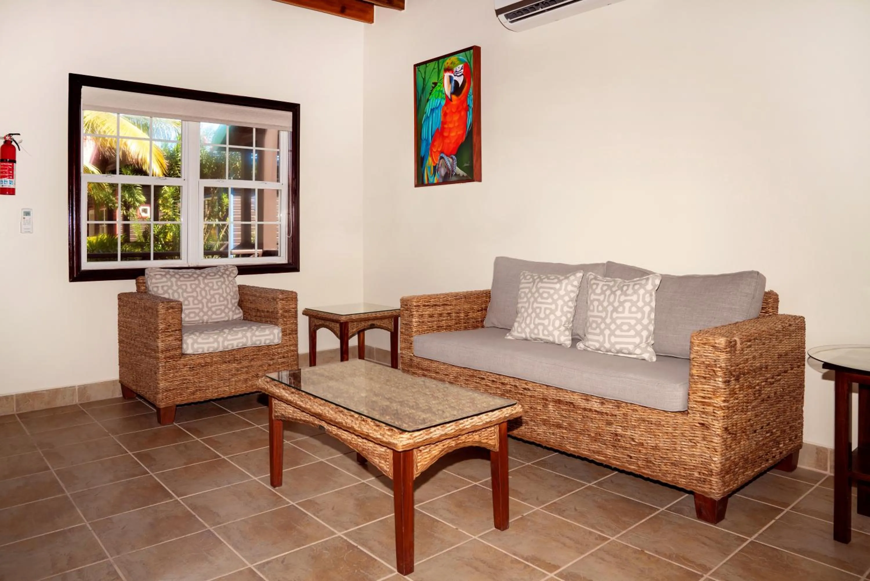 Living room in X'tan Ha- The Waterfront