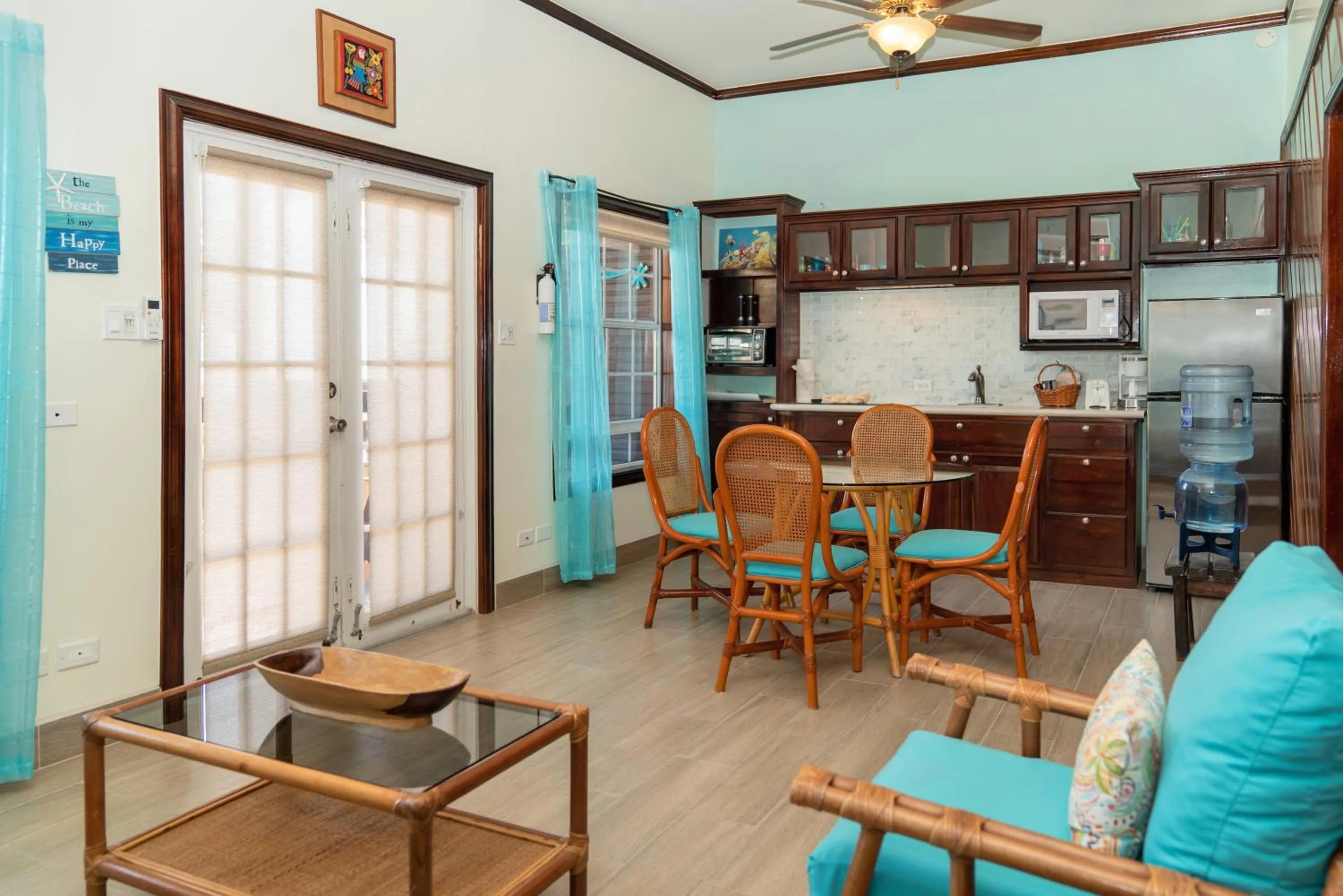 Living room in X'tan Ha- The Waterfront