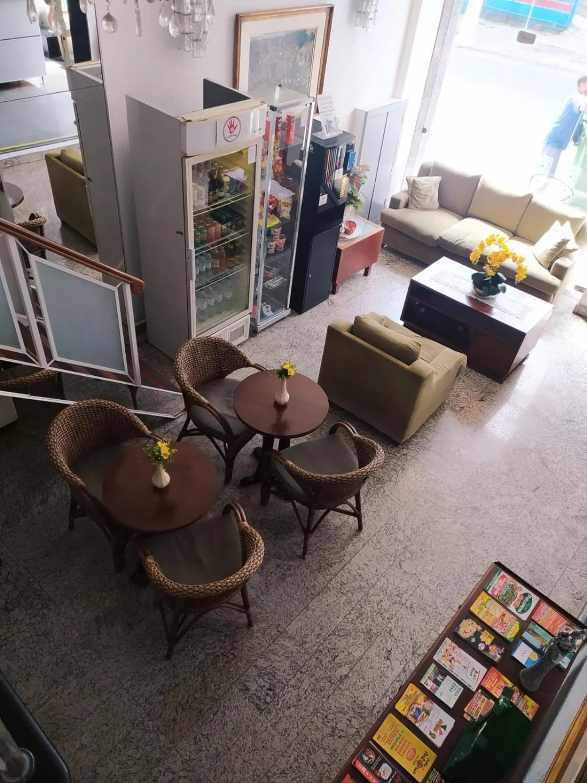 Communal lounge/ TV room in Dublin Hotel