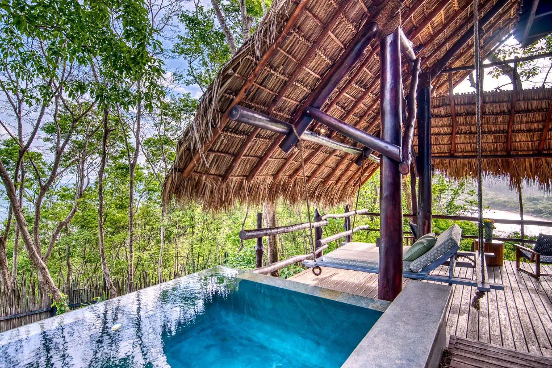 Pool view in Morgan's Rock Reserve & Ecolodge