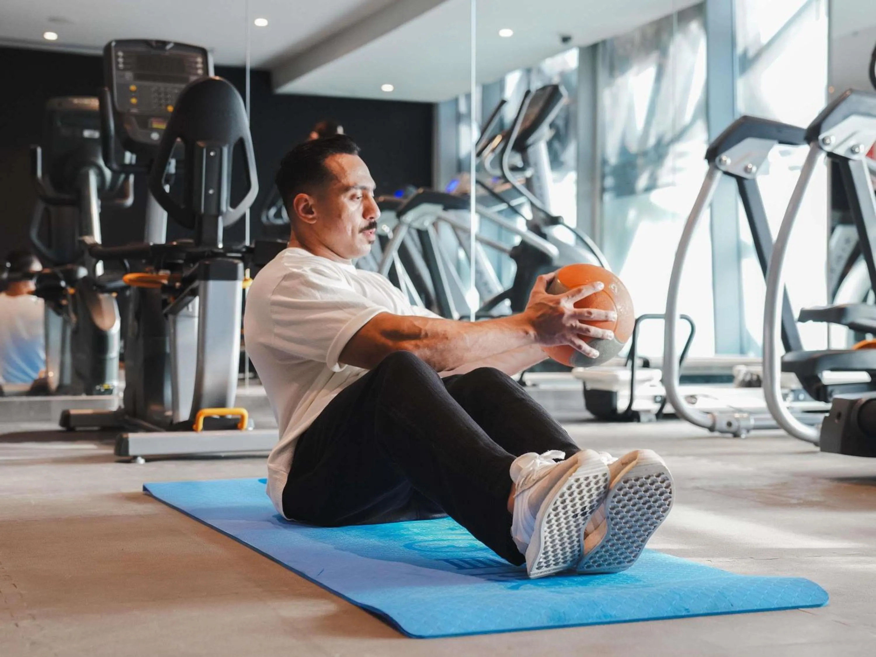 Fitness centre/facilities in Adagio Jeddah City Center