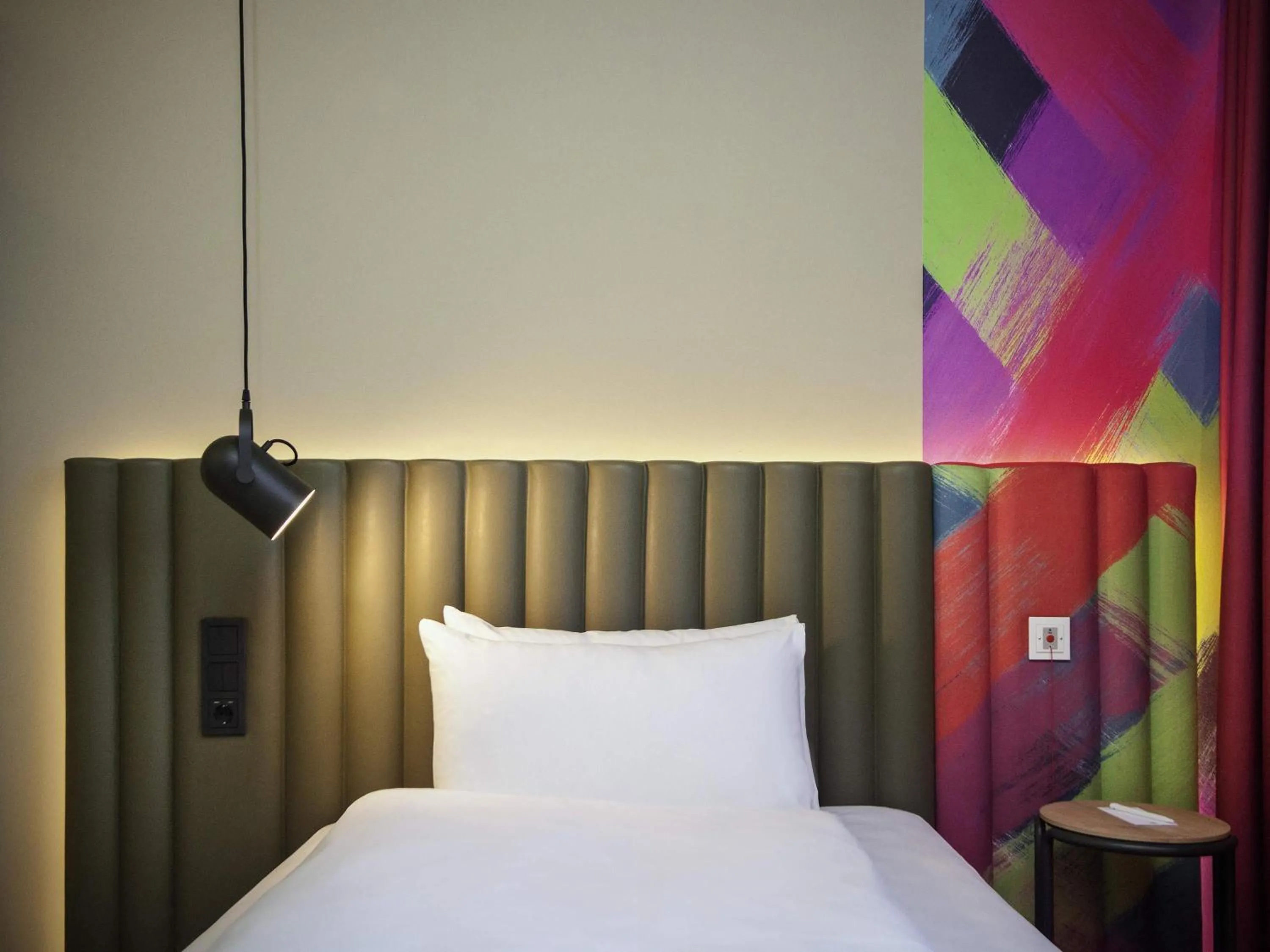 Bedroom, Bed in ibis Styles Parndorf Neusiedler See