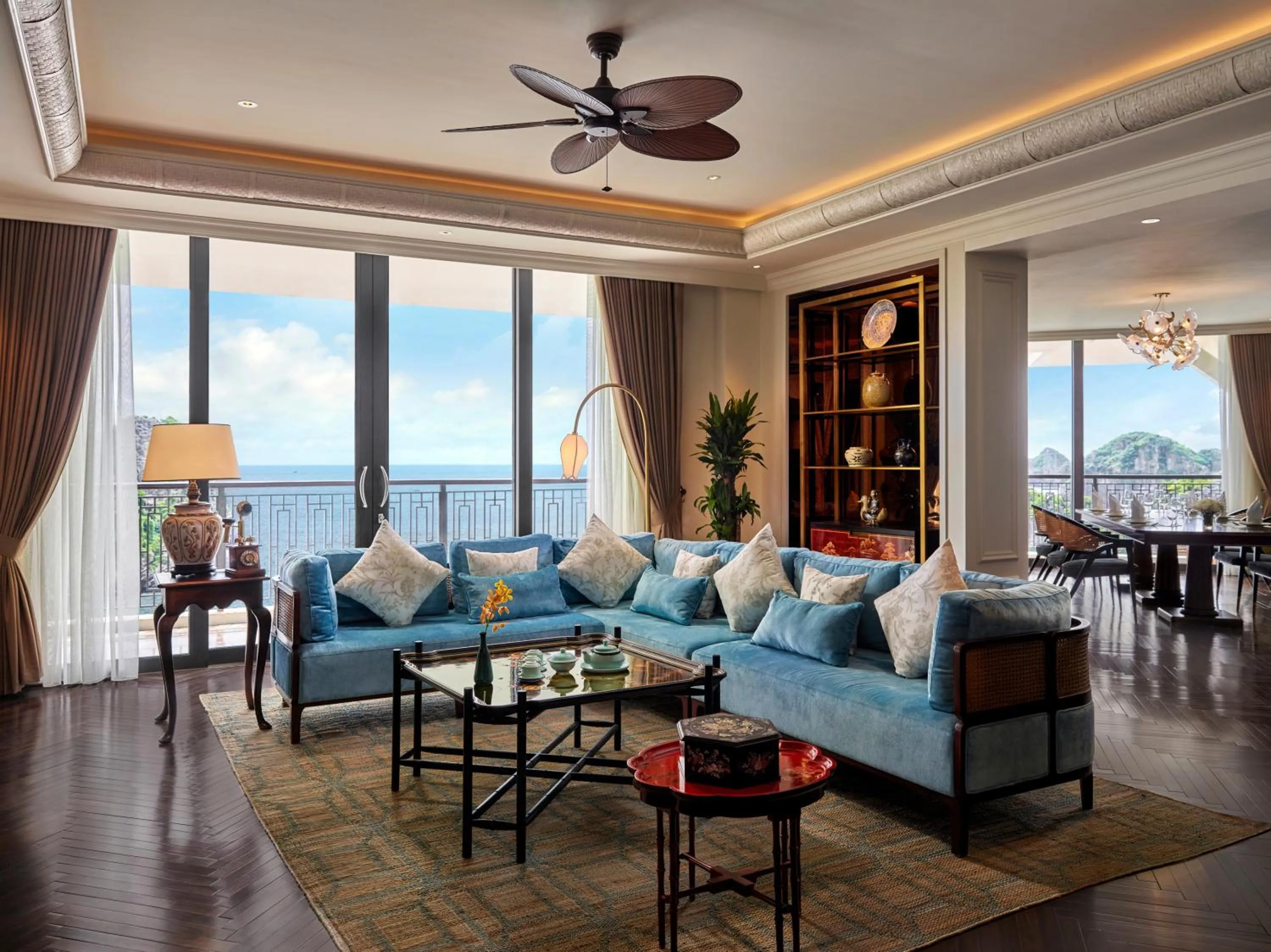 Living room in Hôtel Perle d'Orient Cat Ba - MGallery