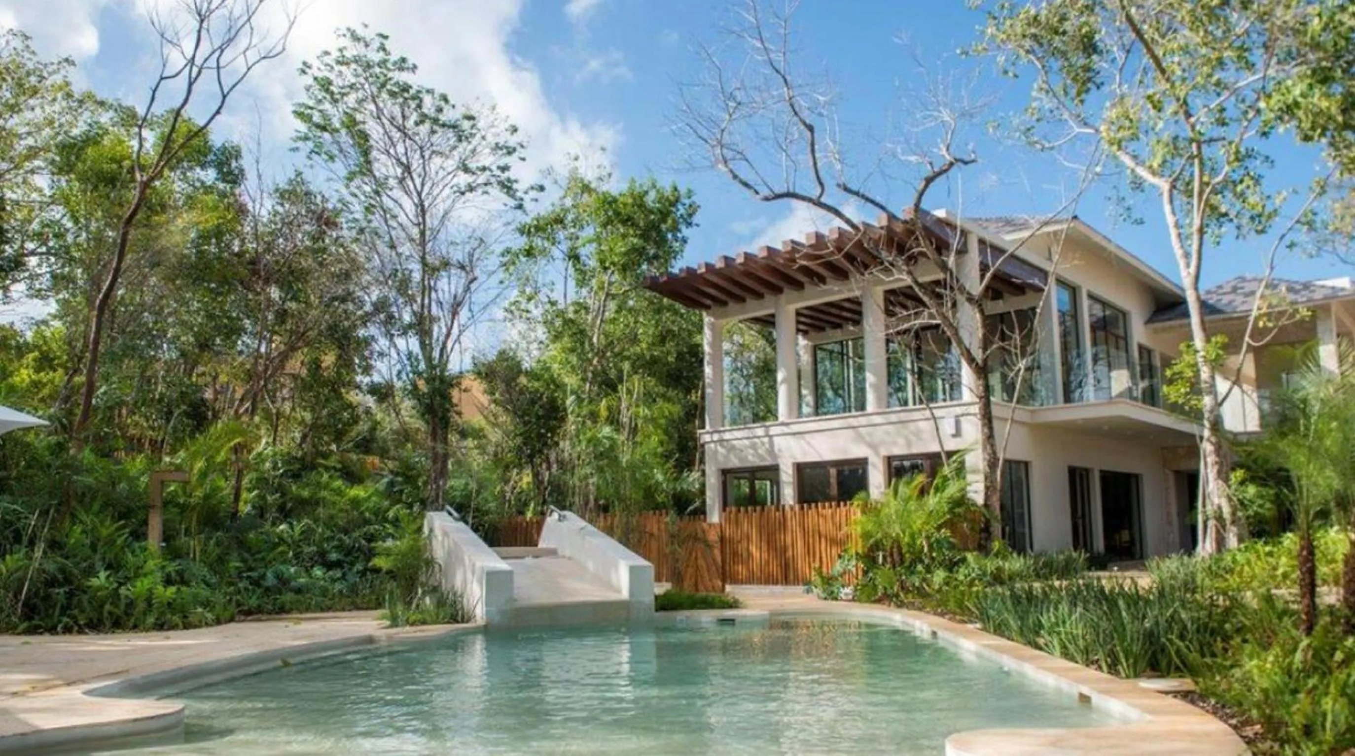 Property building in Fairmont Heritage Place Mayakoba