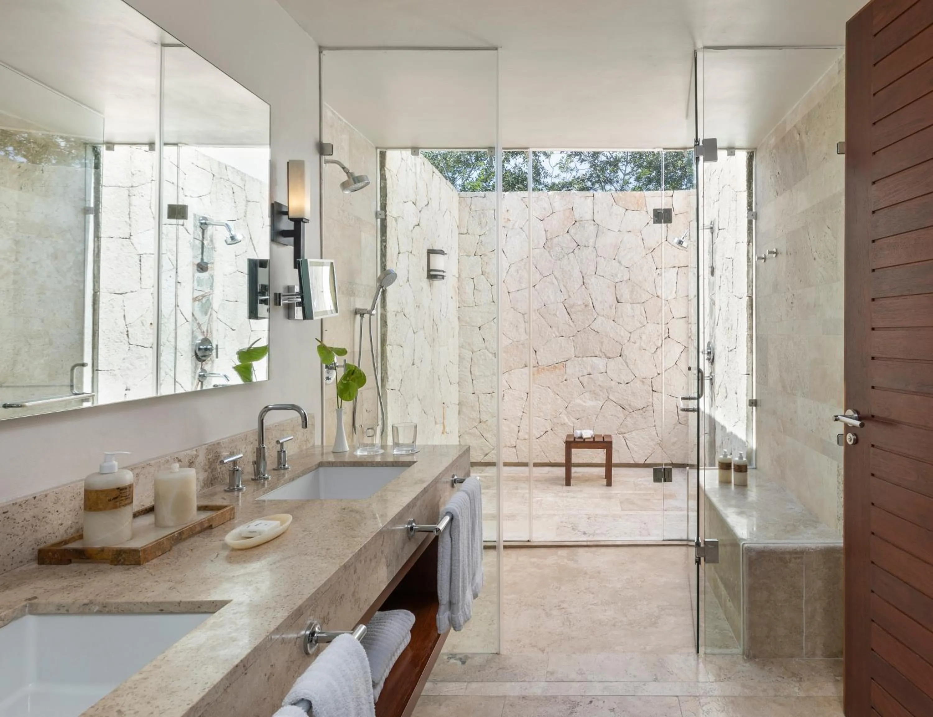 Bathroom in Fairmont Heritage Place Mayakoba