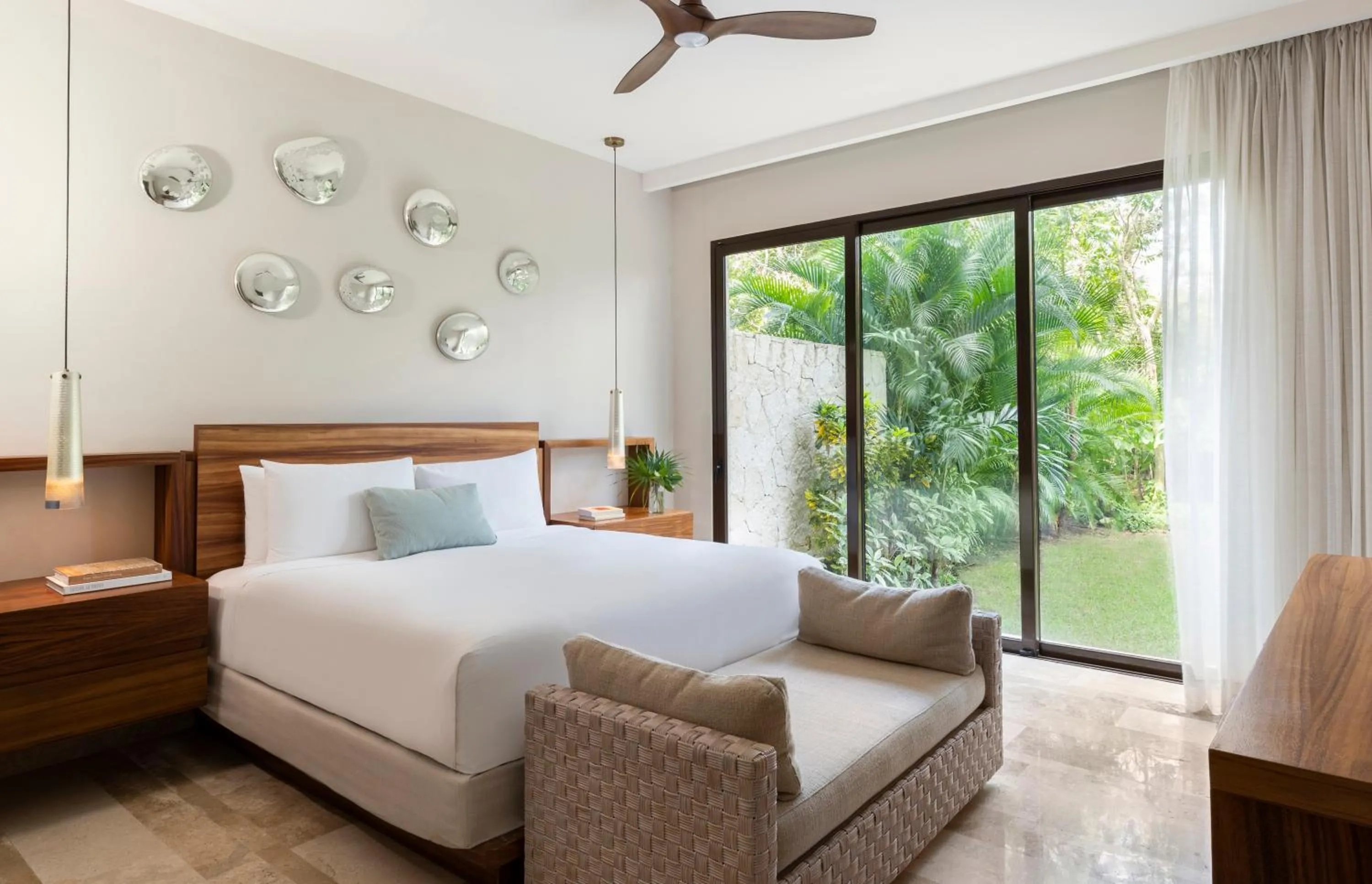 Bedroom, Bed in Fairmont Heritage Place Mayakoba