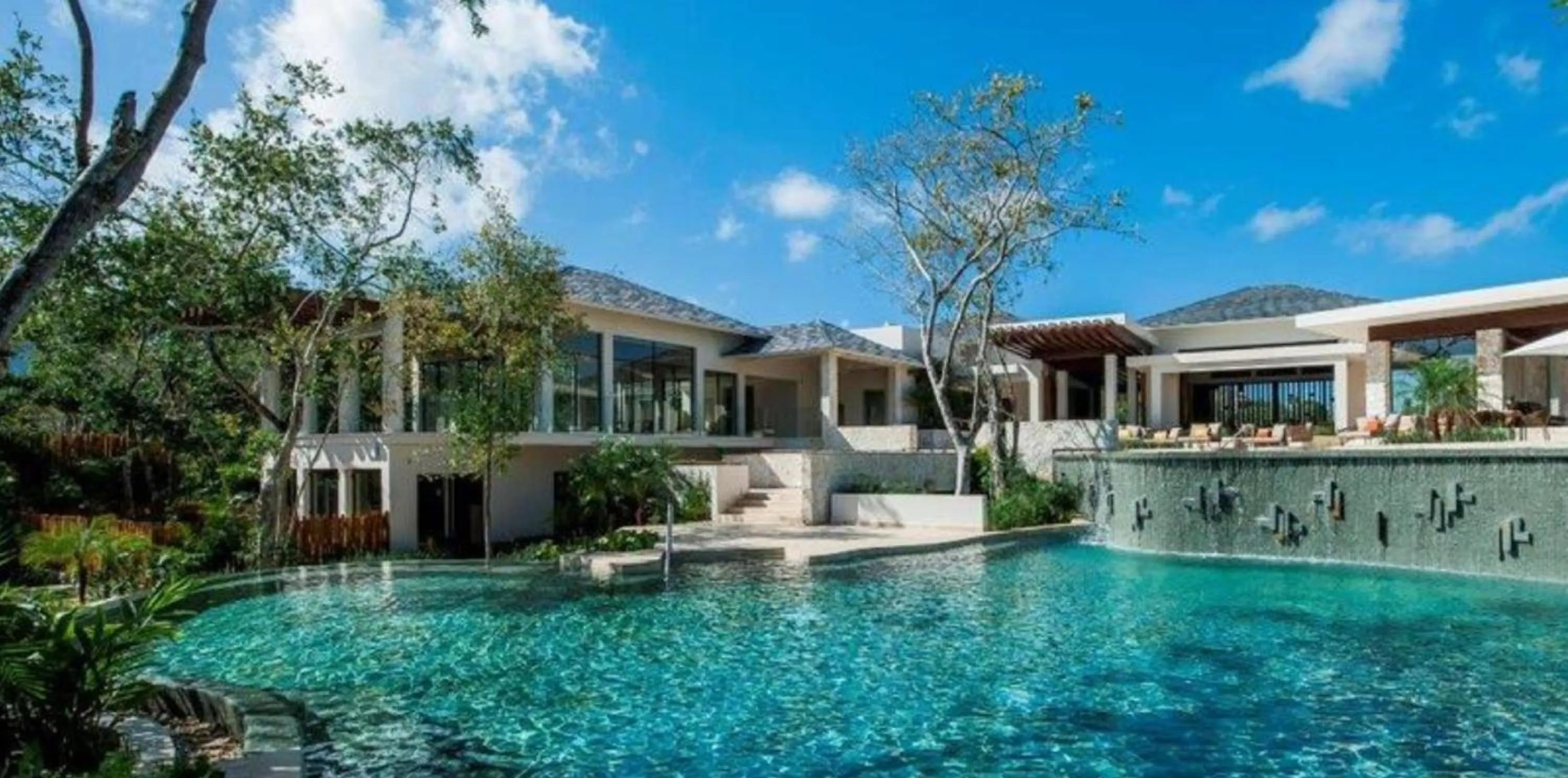 Property building in Fairmont Heritage Place Mayakoba