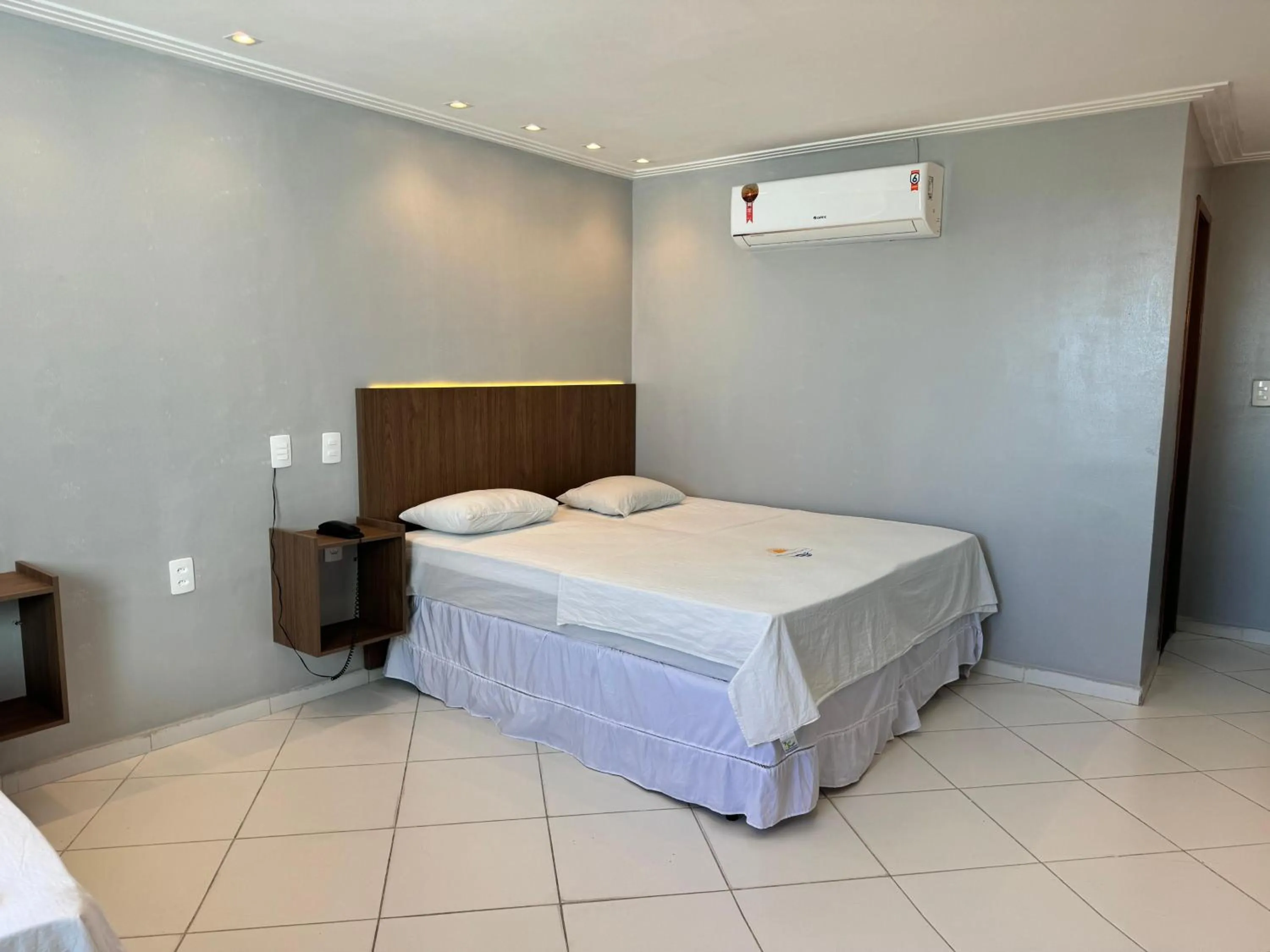 Bed in Hotel Luar de Itapua