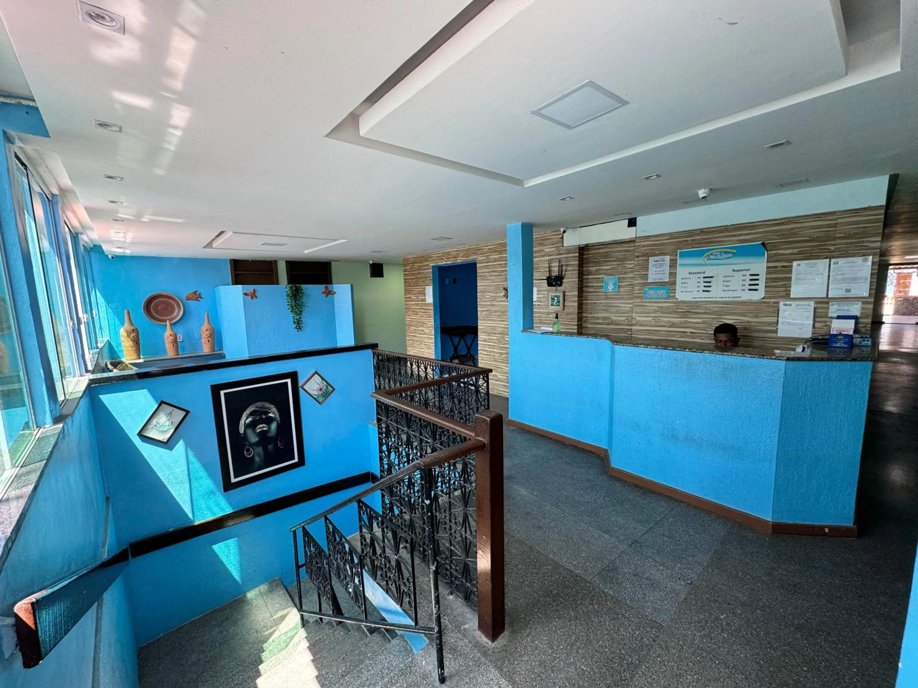 Lobby or reception in Hotel Luar de Itapua