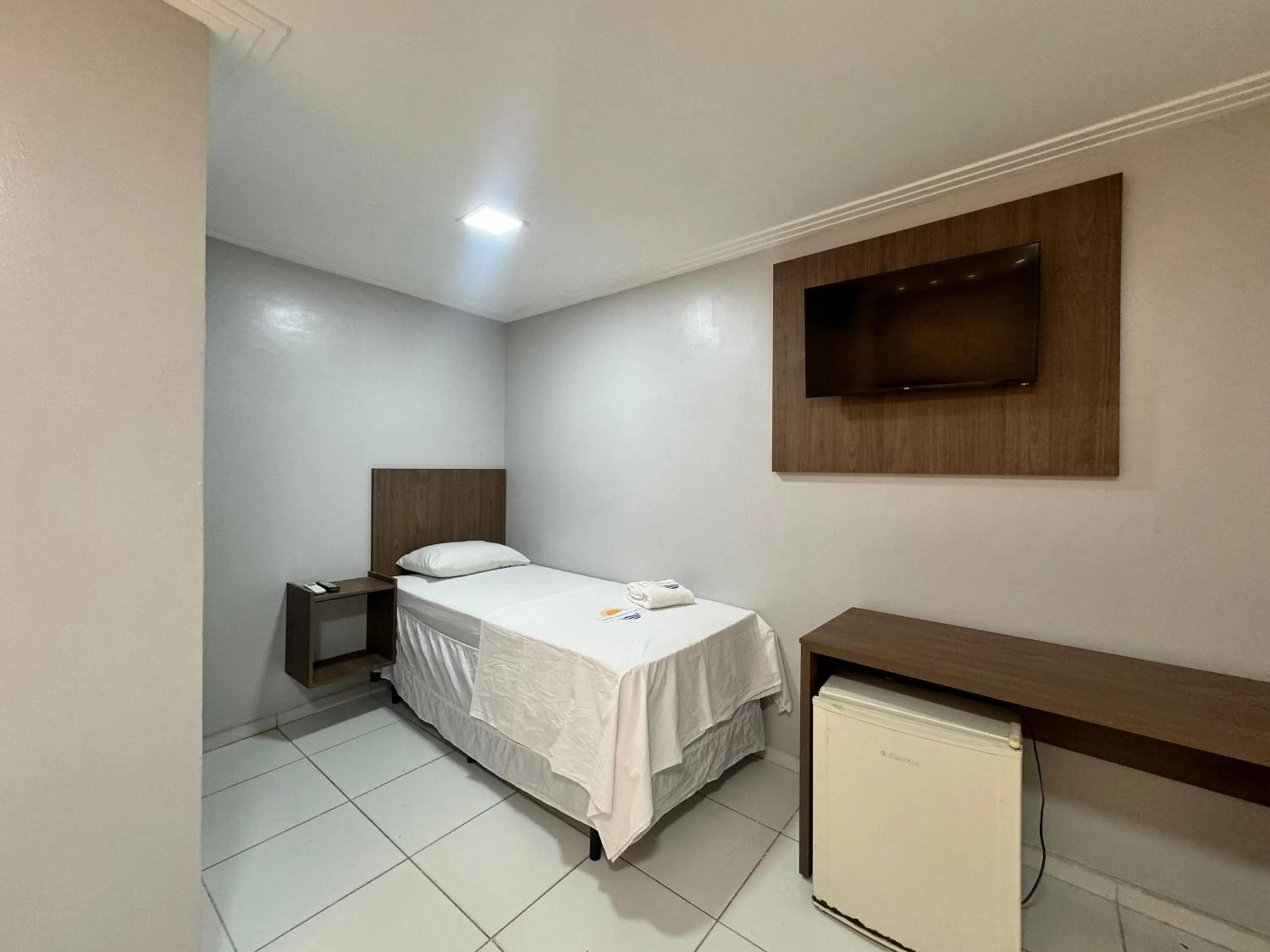 Bed in Hotel Luar de Itapua